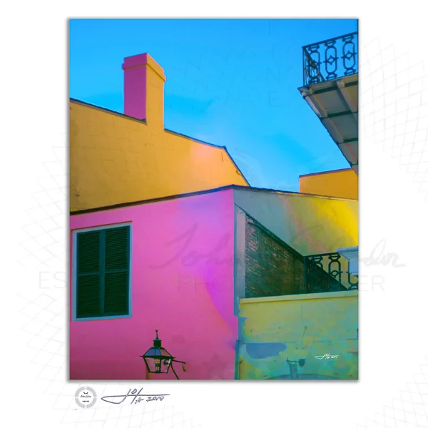 Color Blocking Historic New Orleans  - Limited Edition Fine Art Photography