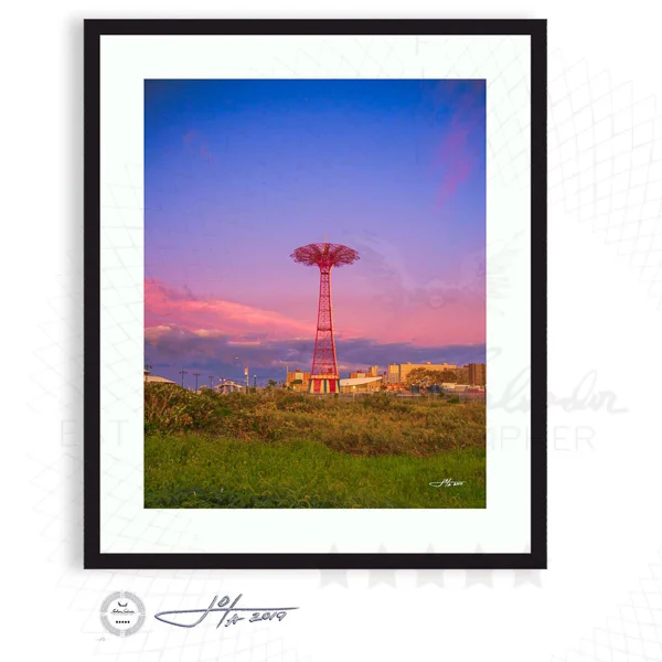 Old New York - the Coney Island Spire  - Limited Edition Fine Art Photography