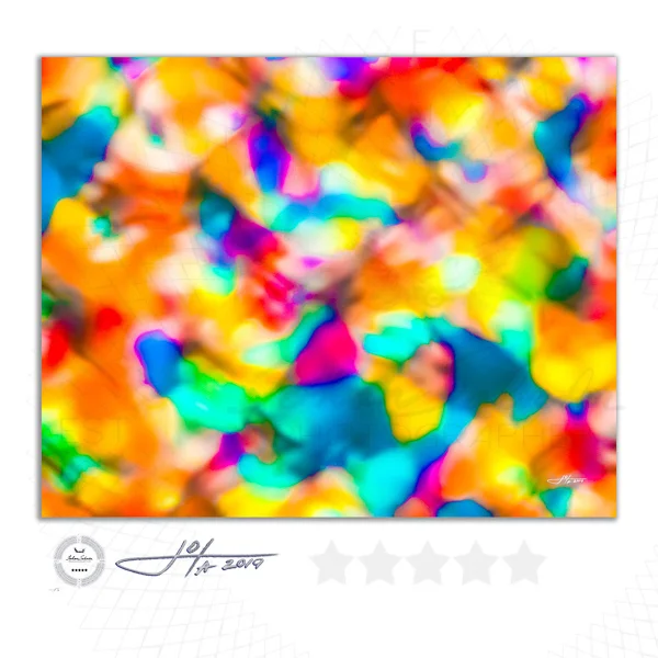 Colorized Abstract  - Limited Edition Fine Art Photography
