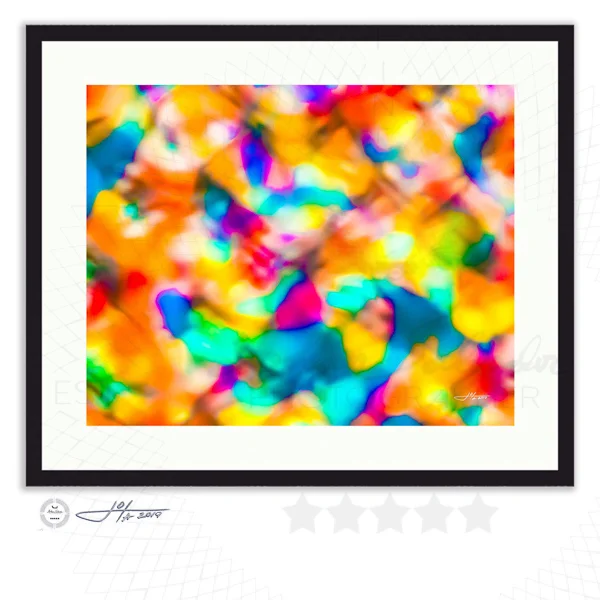 Colorized Abstract  - Limited Edition Fine Art Photography