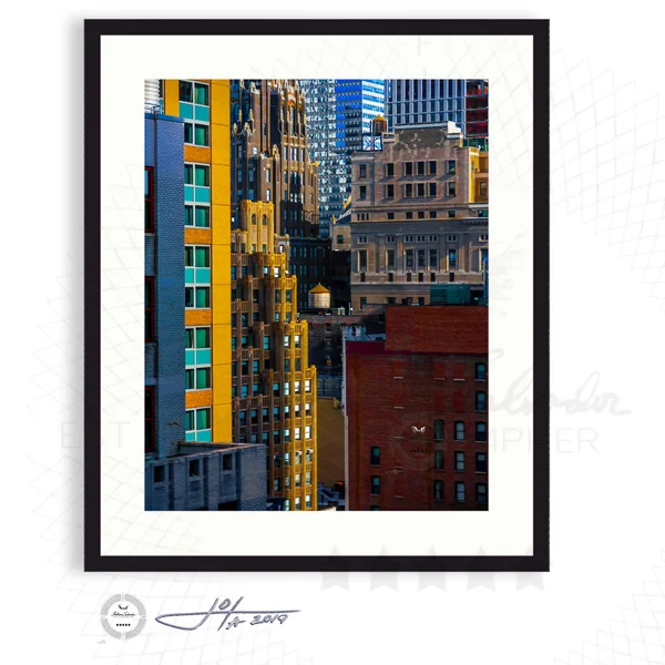 Zooming in to The New York City Skyline Part 2  - Limited Edition Fine Art Photography