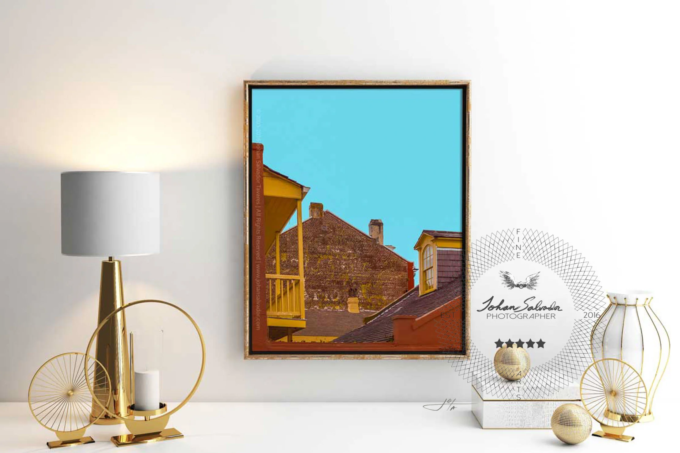 Colorful Architectural Perspective.