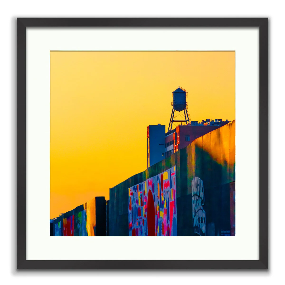 Brooklyn Sunset: Liquid Gold Cityscape - Limited Edition Fine Art Photography