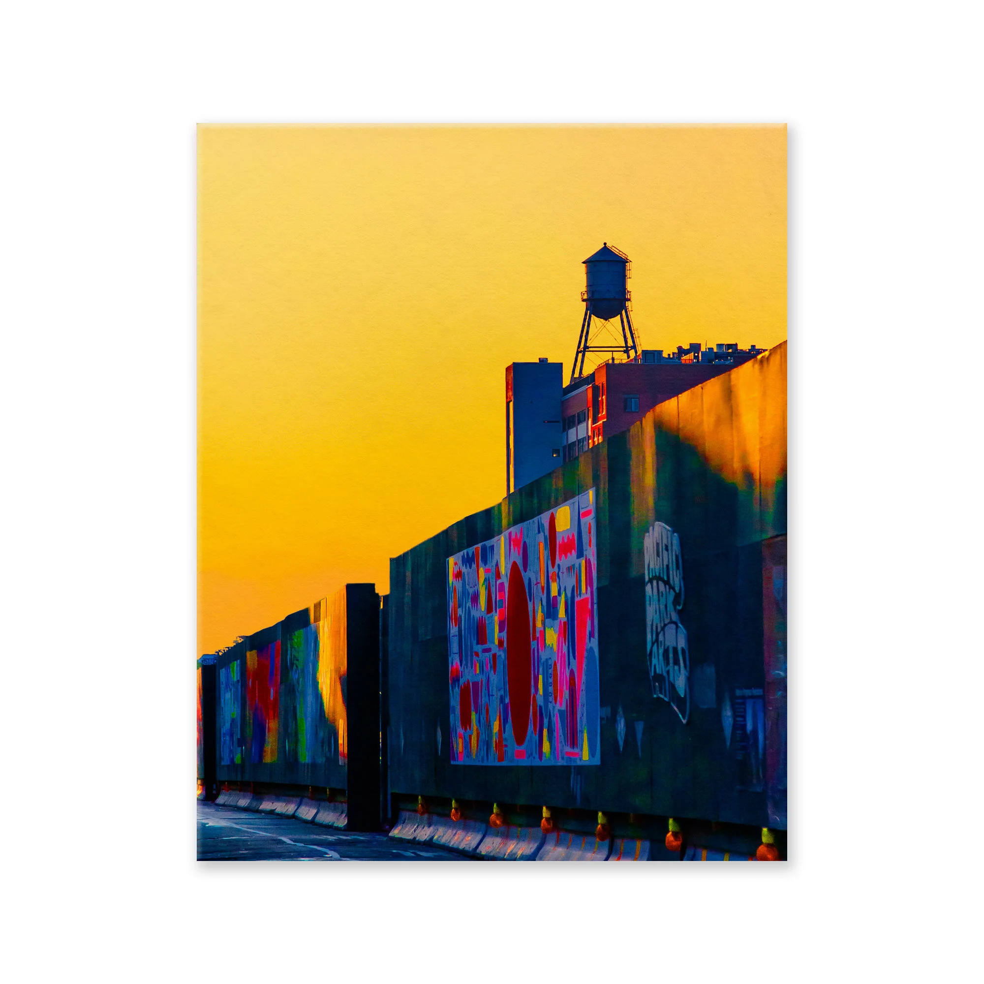 Brooklyn Sunset: Liquid Gold Cityscape - Limited Edition Fine Art Photography