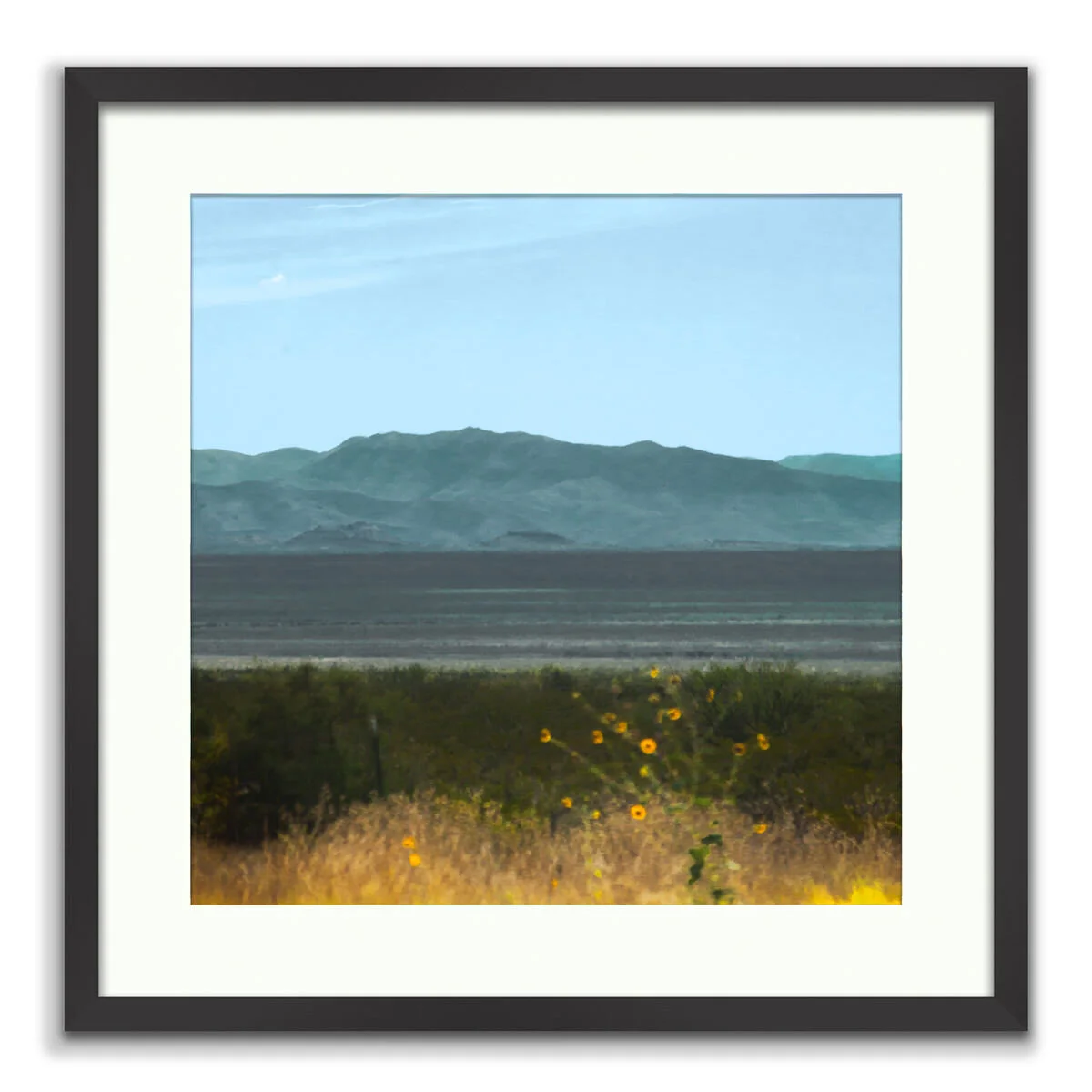 Landscape En Route to Marfa - Limited Edition Fine Art Photography