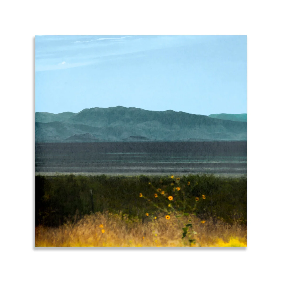 Landscape En Route to Marfa - Limited Edition Fine Art Photography