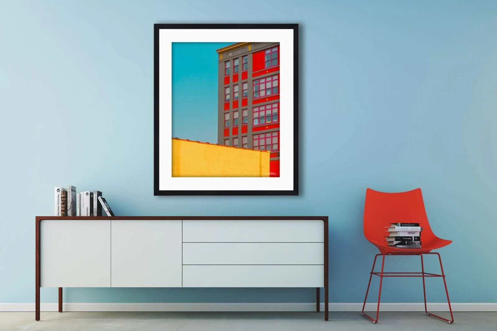 Color Blocking Brooklyn - Colorful Fine Art Photography 