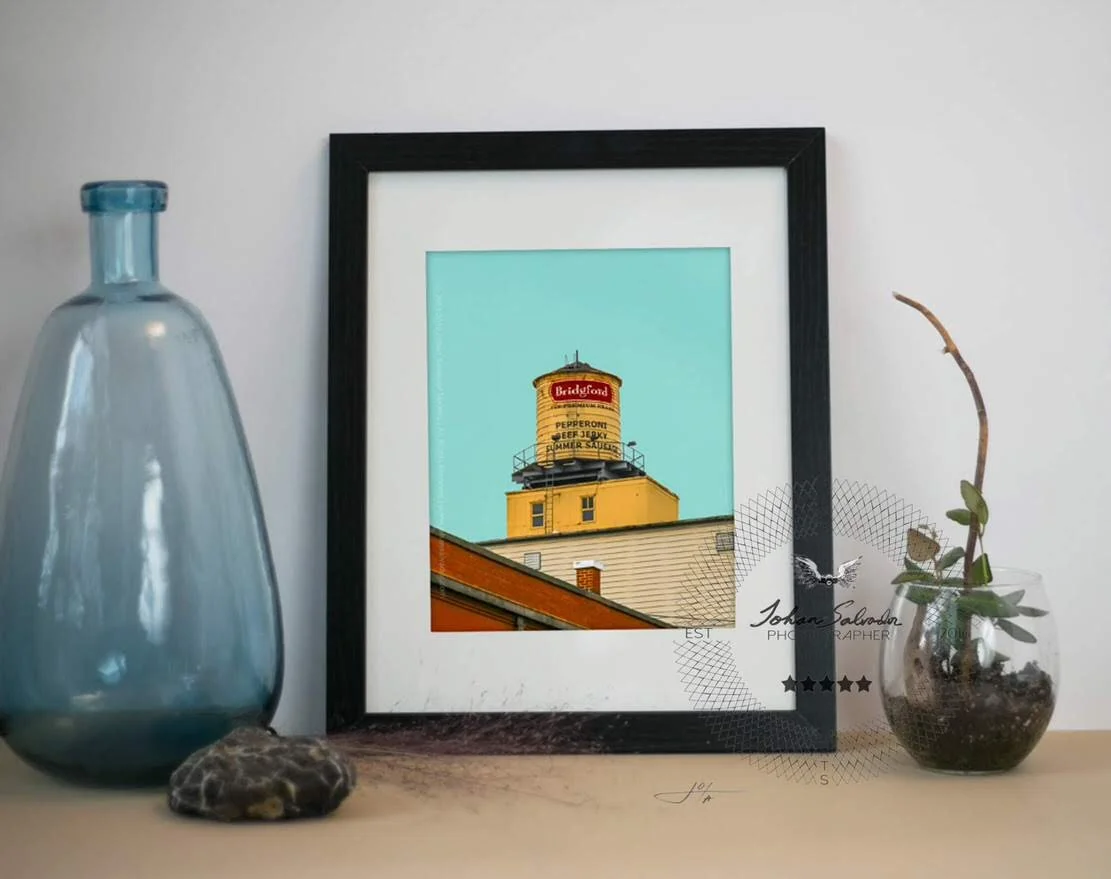 Bridgford Water Tower - Chicago IL - Limited Edition Fine Art Photography