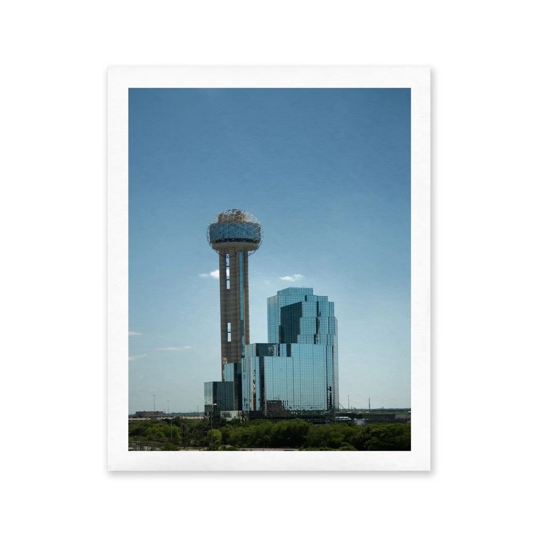Cityscape featuring Reunion Tower. Dallas, TX - Limited Edition Fine Art Photography