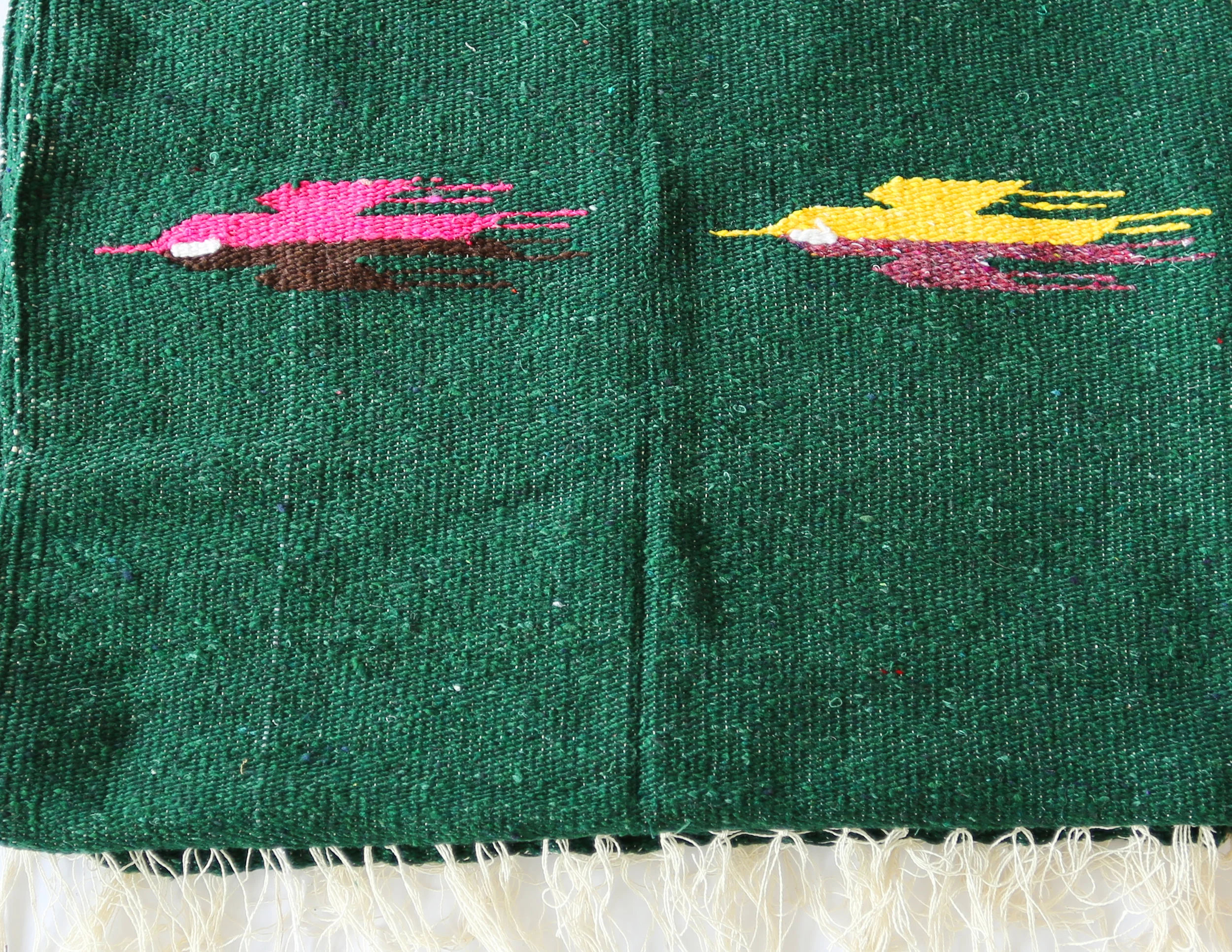 EBB & FLOW Thunderbird Blanket - Green