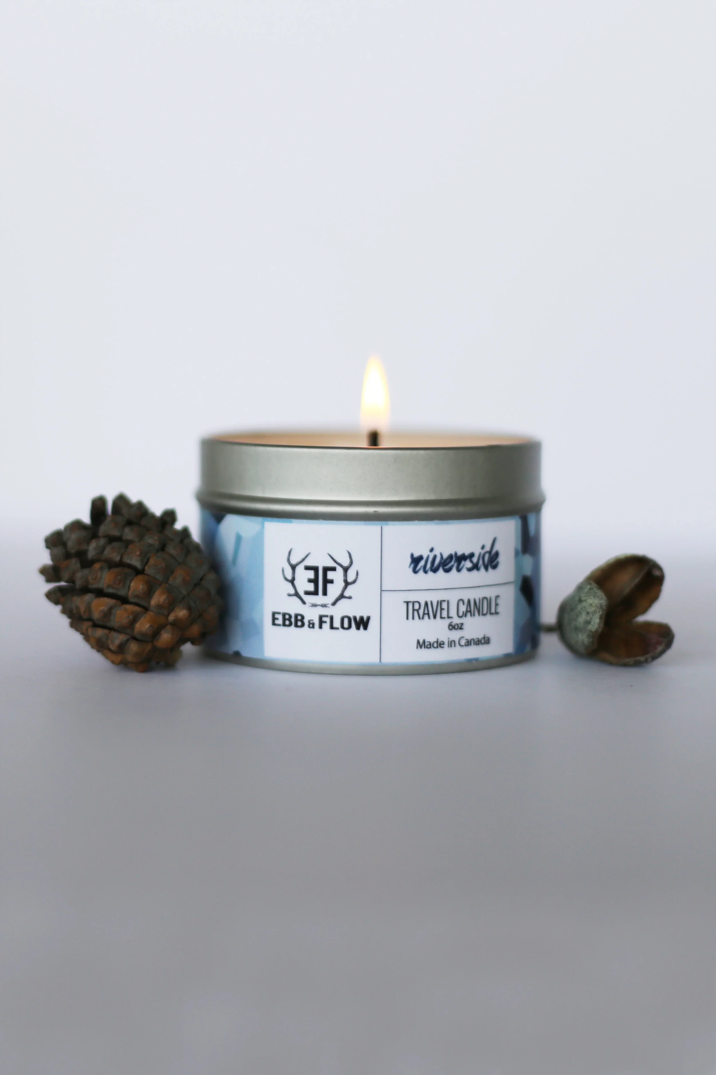 Soy Wax Travel Candle - Riverside