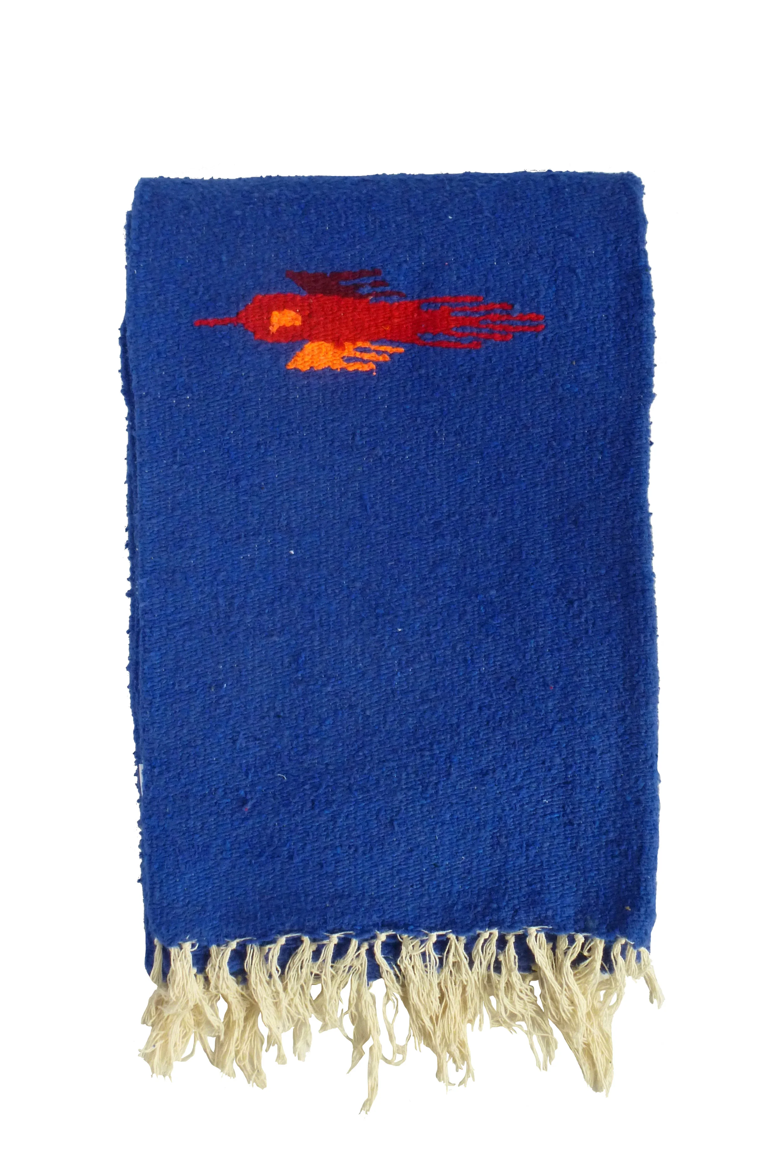 EBB & FLOW Thunderbird Blanket - Royal Blue