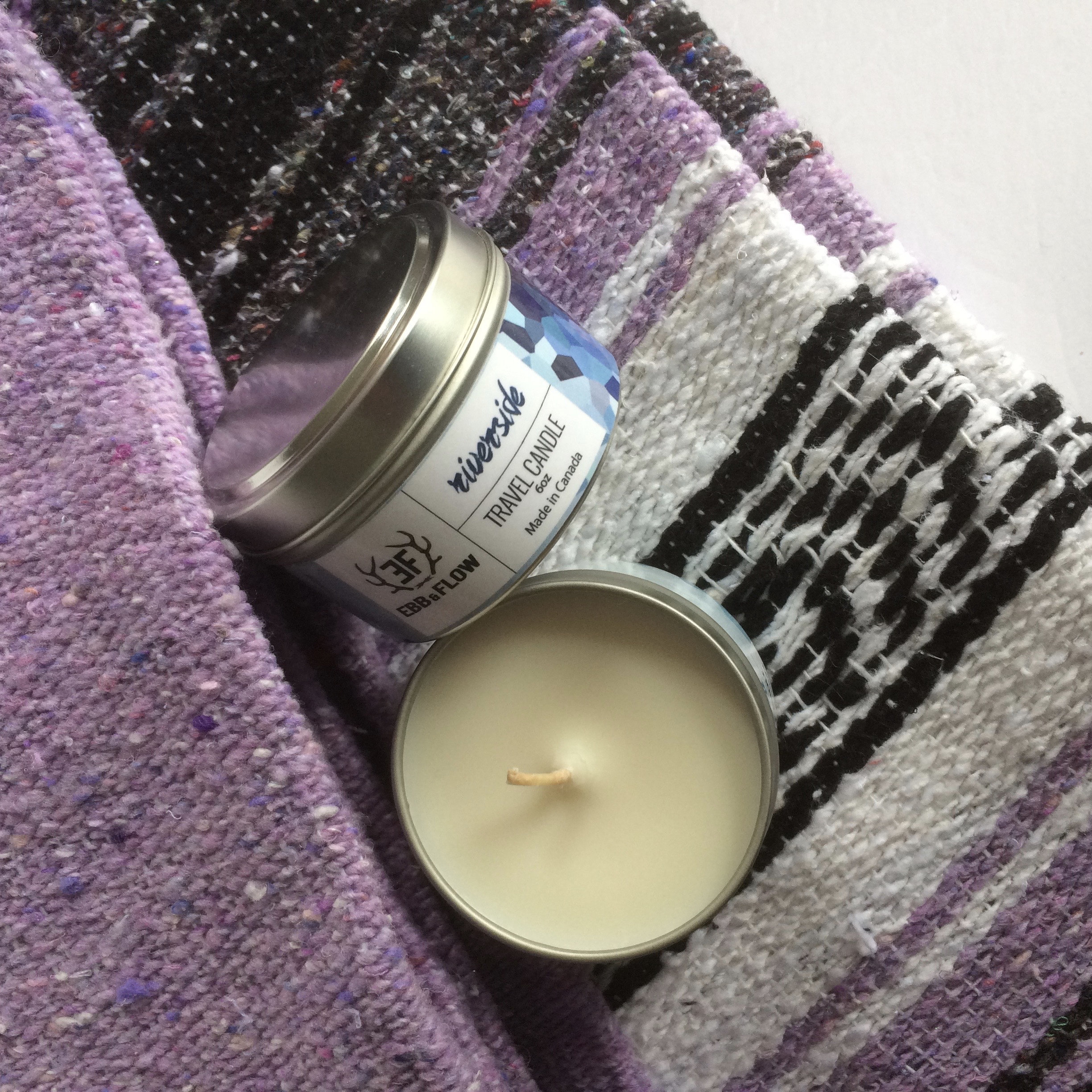 Soy Wax Travel Candle - Riverside