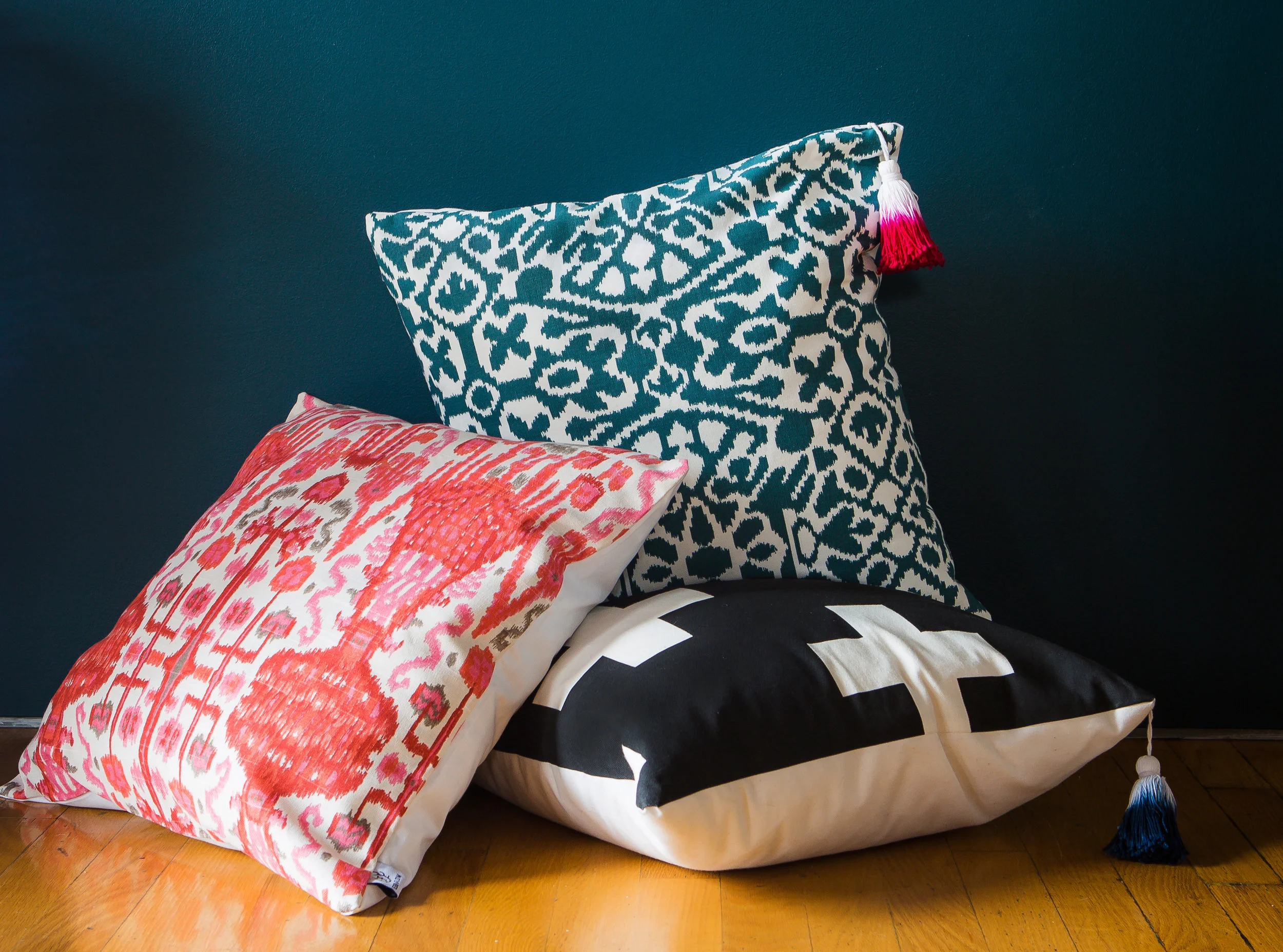 EBB & FLOW Tassel Pillow - Phoenix