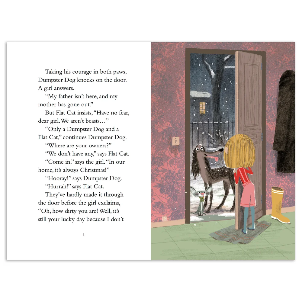 Merry Christmas Dumpster Dog Enchanted Lion Books