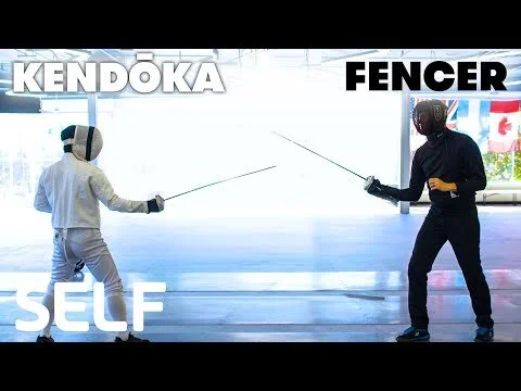Kendōkas Try to Keep Up with Fencers | SELF