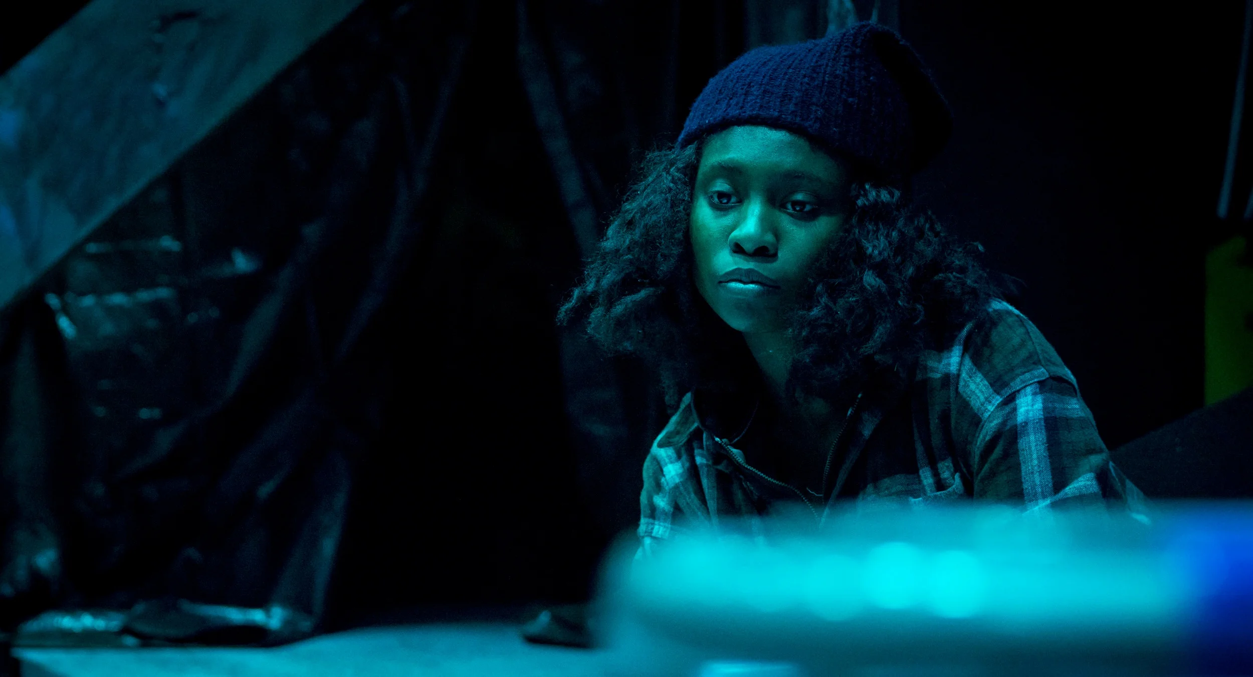 Undergraduate Kasey Freeman as Hester in UGA’s production of “In the Blood” (Photographer: Clay Chastain)