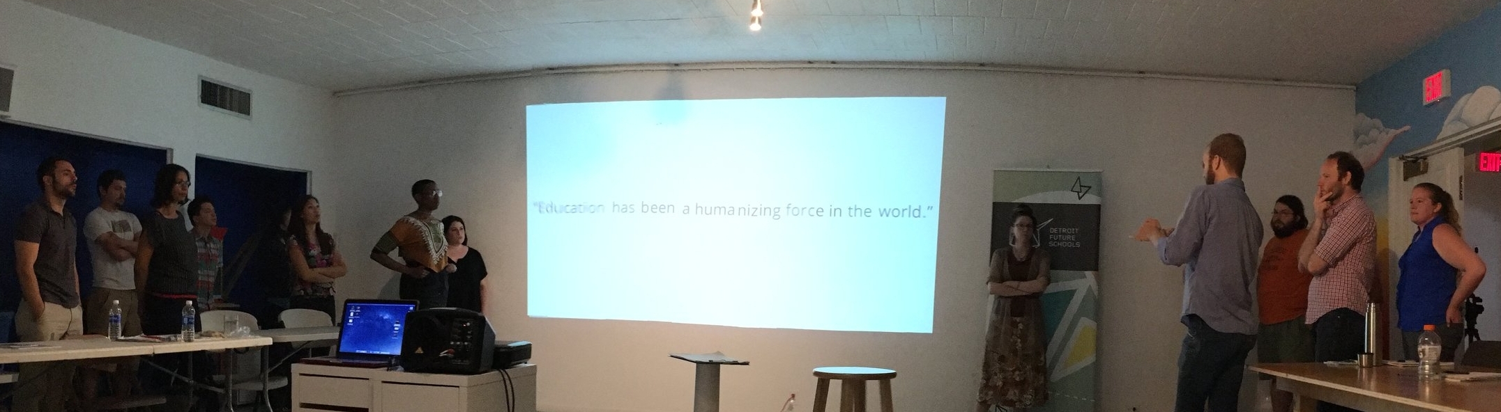 A debate at the 2016 Rida Institute Summer Retreat
