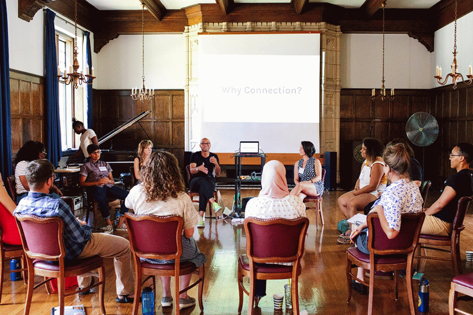 Our annual Rida Institute is more than professional development. It’s a supportive space to visit over and over again for educators, seasoned and new. It’s a blossoming community of people committed to humanizing the learning experience both for their students and for themselves.