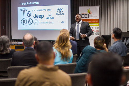 Wilson Okwuobu, founder of Convey Concierge, Wins CEI's 2019 Big Pitch Competition