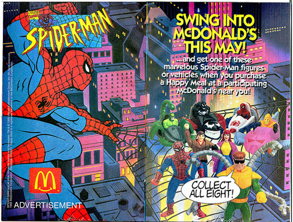 I wasn't much of a happy meal customer when these came out, but my sister gave me the Doc Oc and the Hobgoblin car.