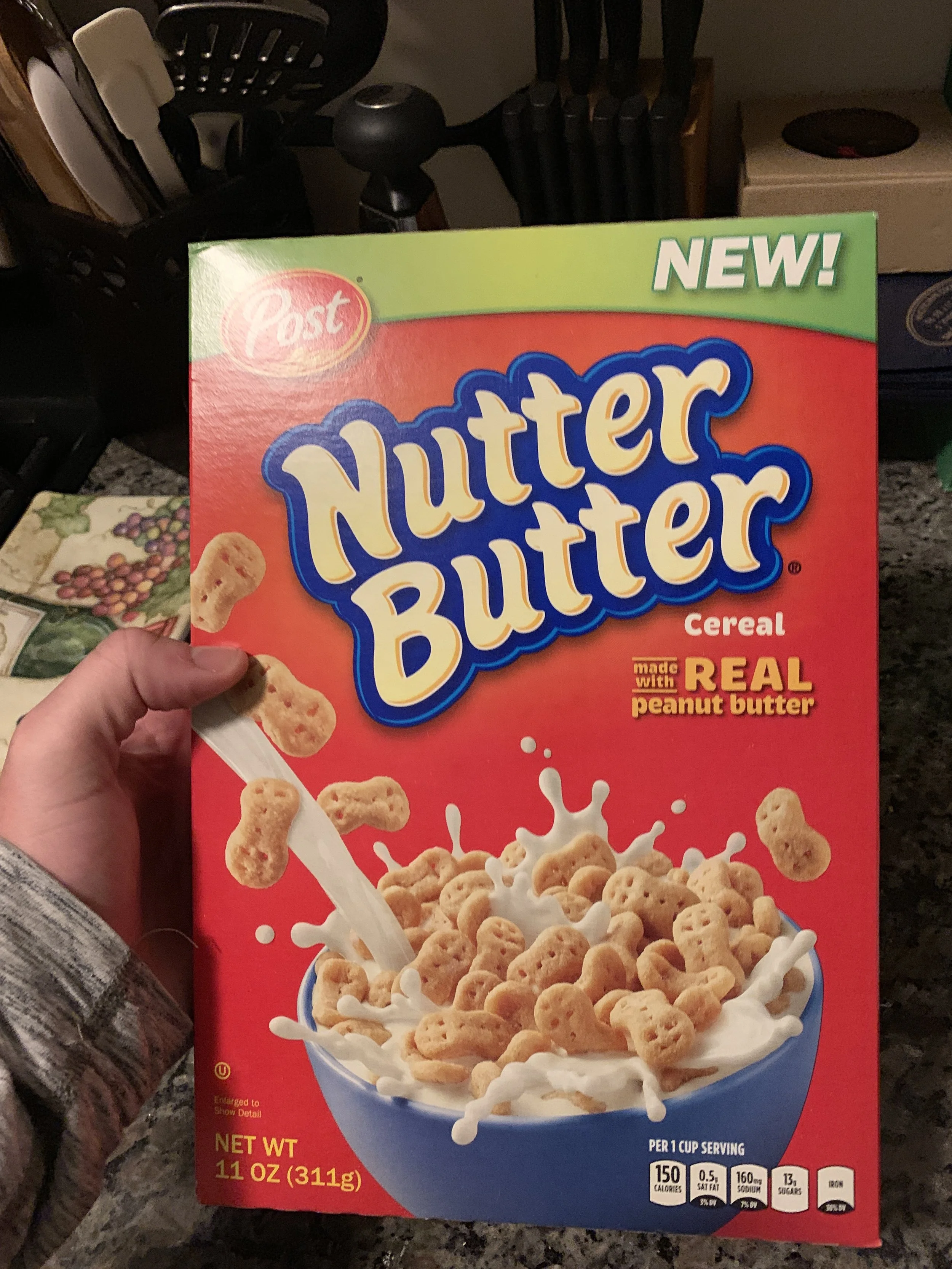 25 Days of Cereal Day 4: Nutter Butter Cereal
