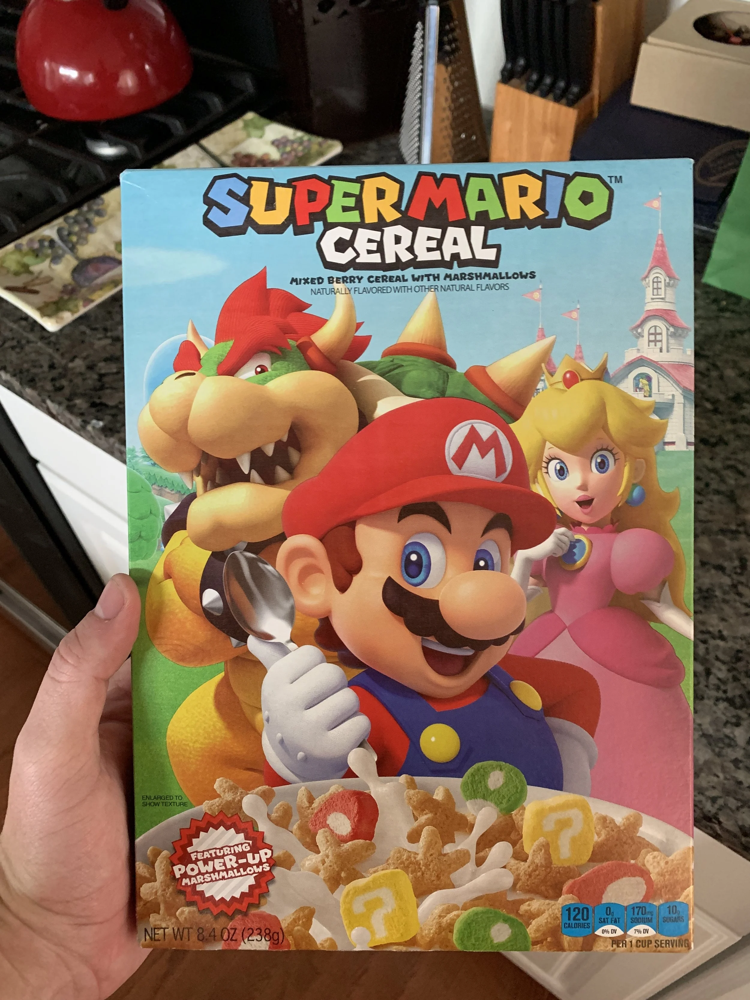 25 Days of Cereal Day 9: Super Mario Cereal