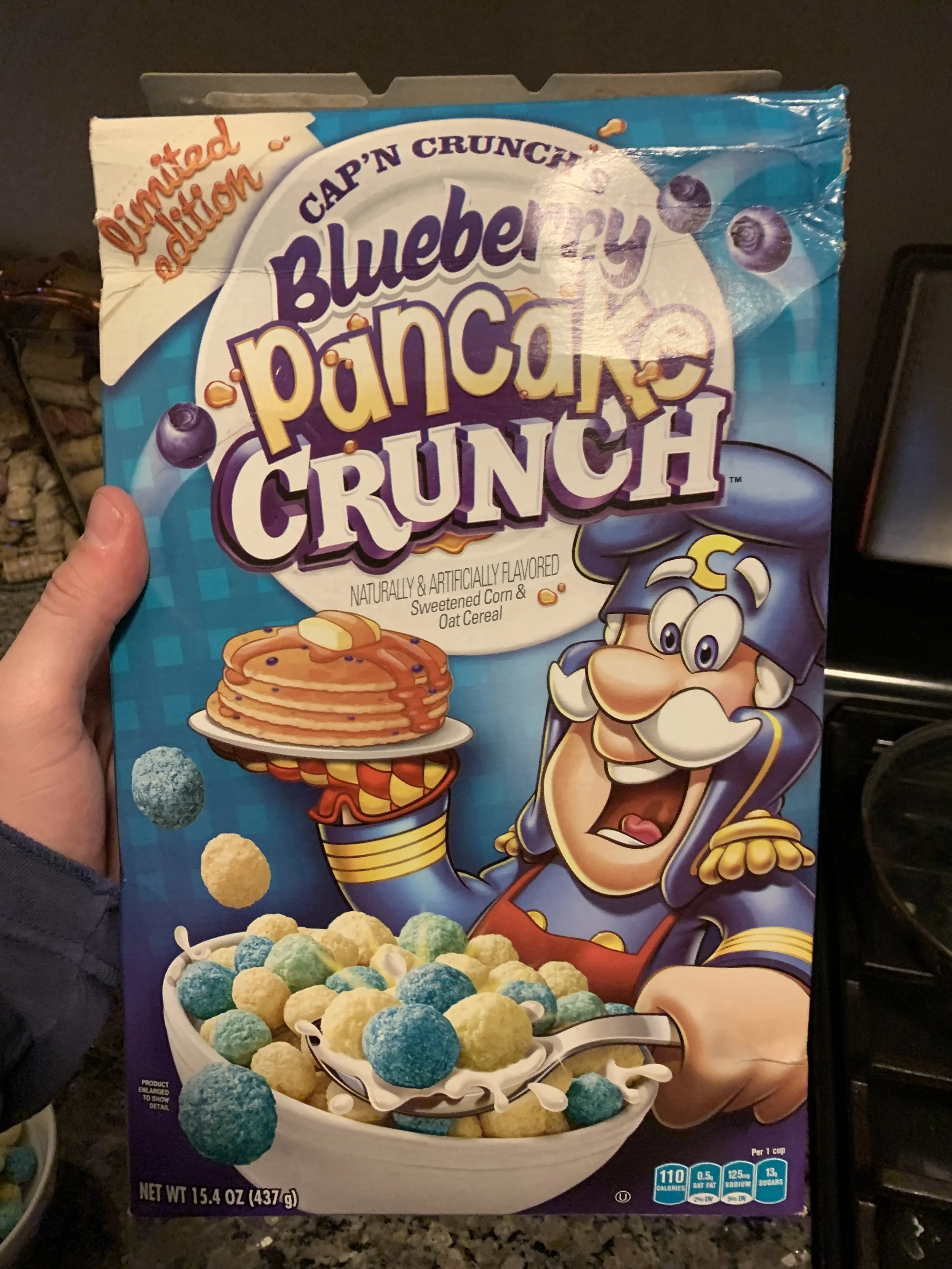 25 Days of Cereal Day 11: Blueberry Pancake Crunch