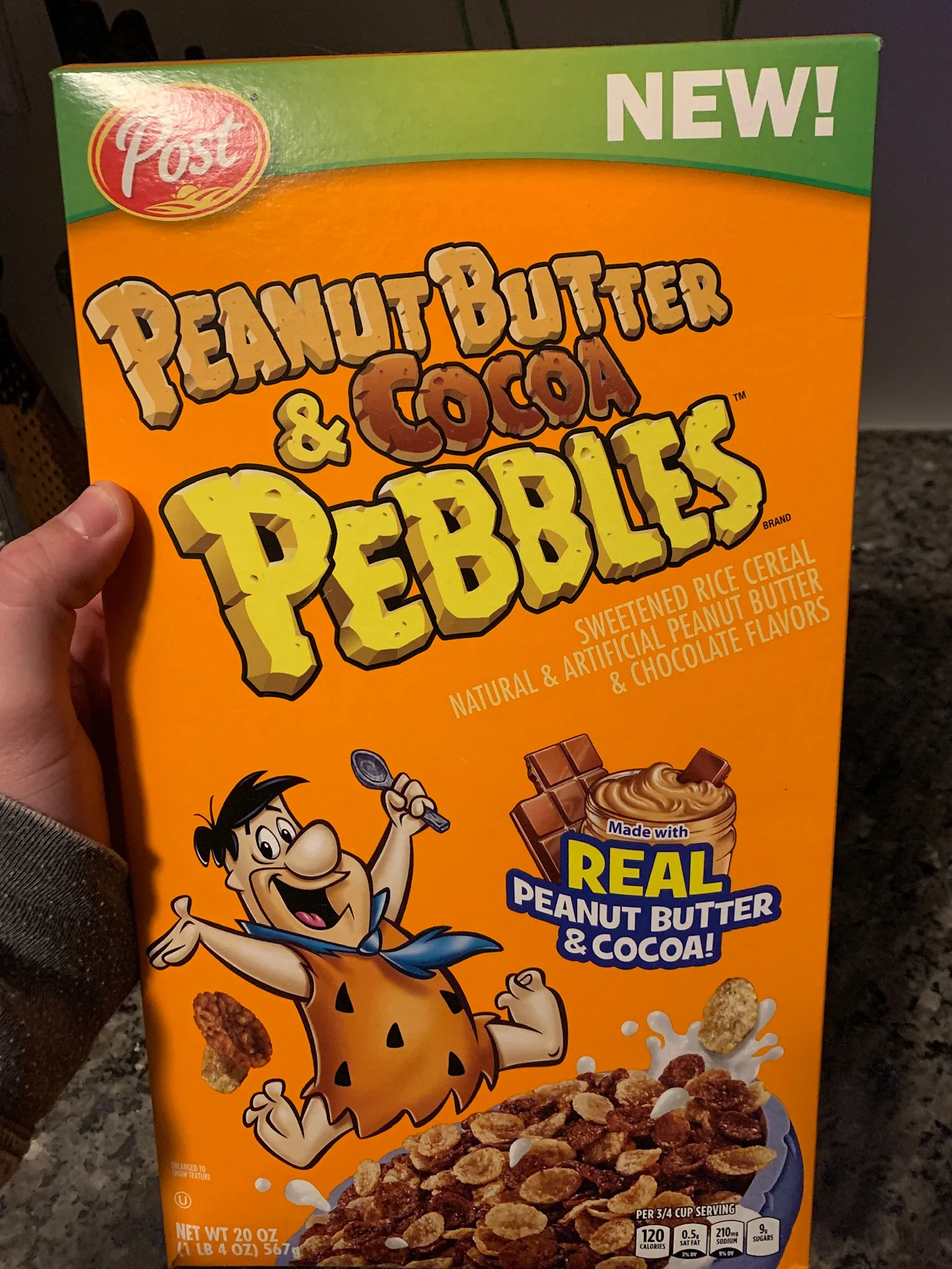 25 Days of Cereal Day 12: Peanut Butter &amp; Cocoa Pebbles