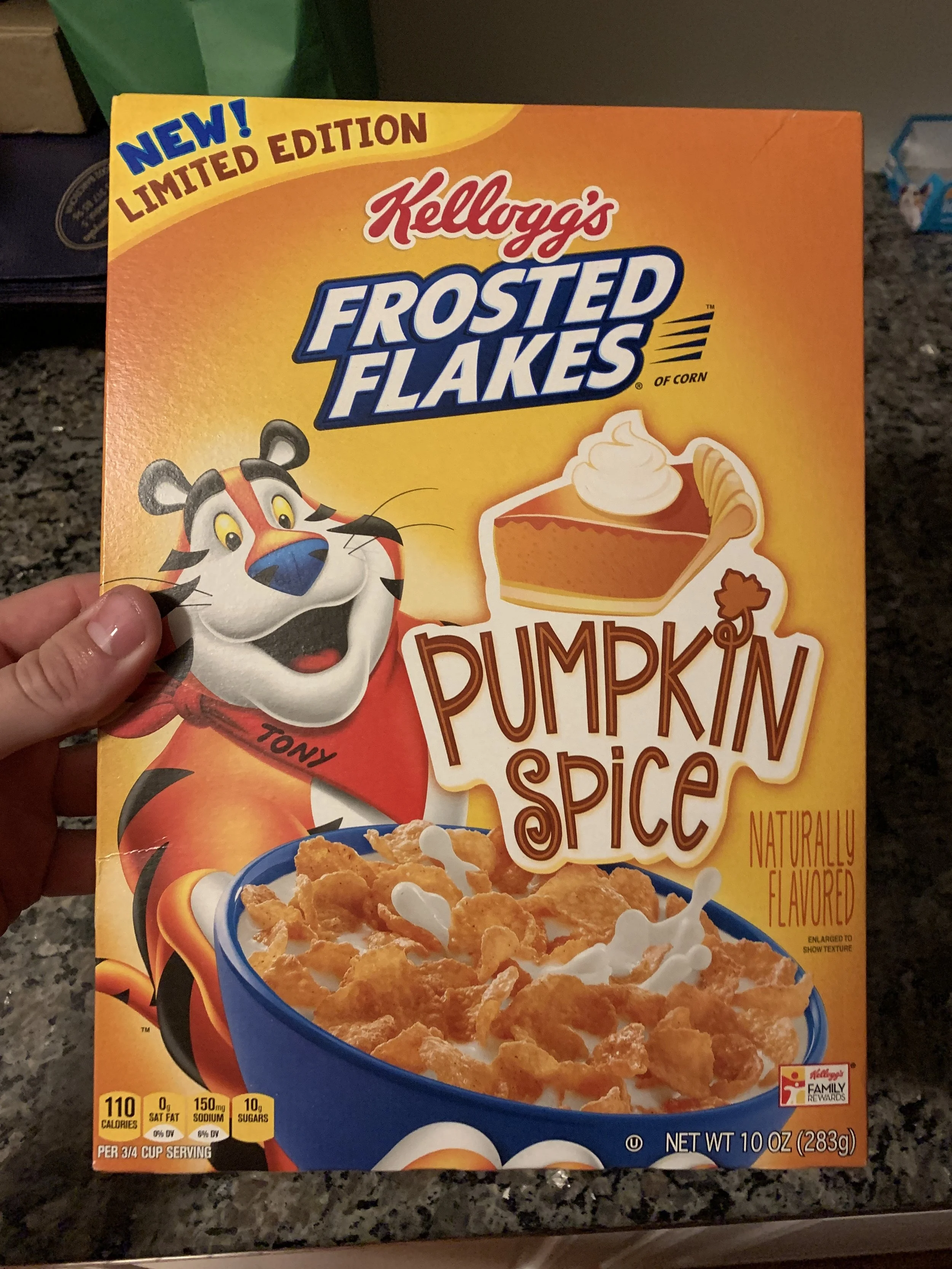 25 Days of Cereal Day 13: Pumpkin Spice Frosted Flakes