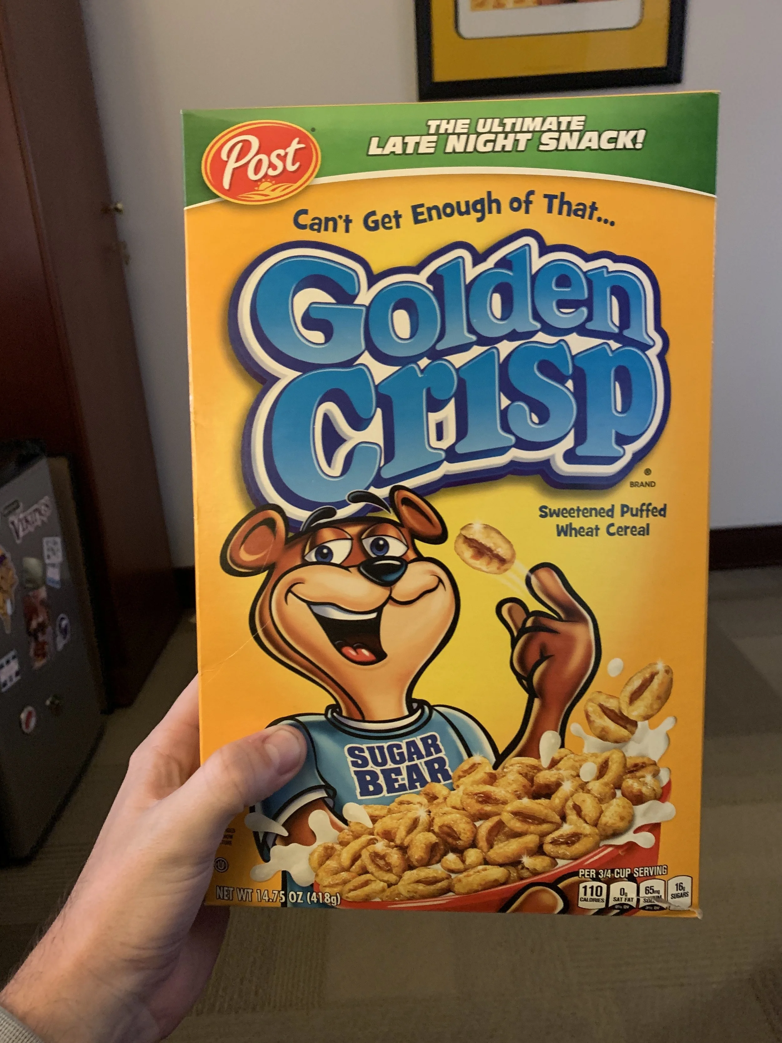 25 Days of Cereal Day 19: Golden Crisp