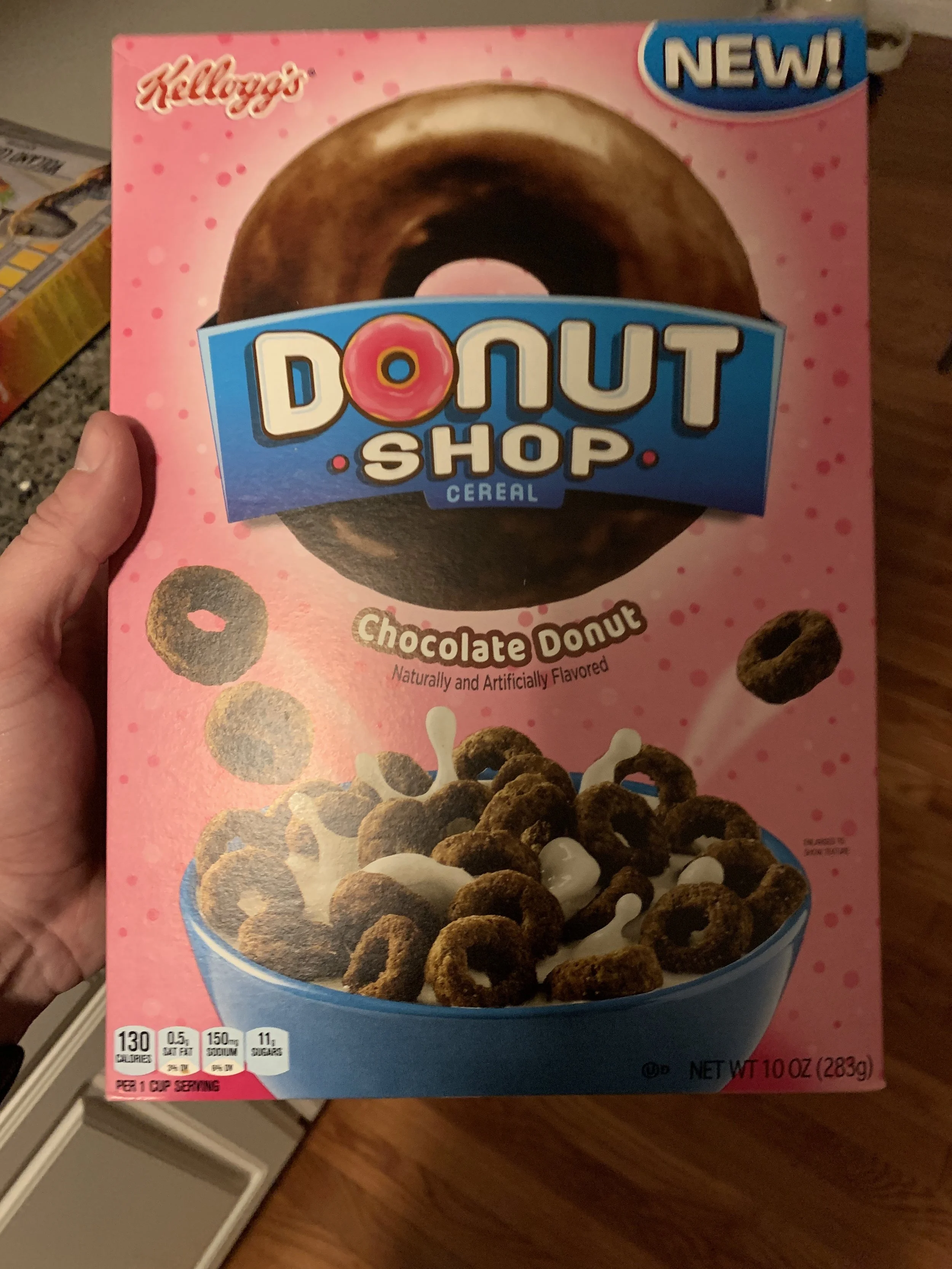 25 Days of Cereal Day 21: Donut Shop Chocolate Donut cereal
