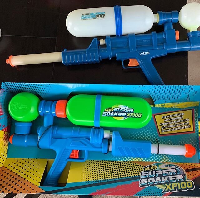 I showed this glorious bastard to you guys this weekend, I finally took her out and compared it to the original super soaker 100, video will be up tomorrow at noon!