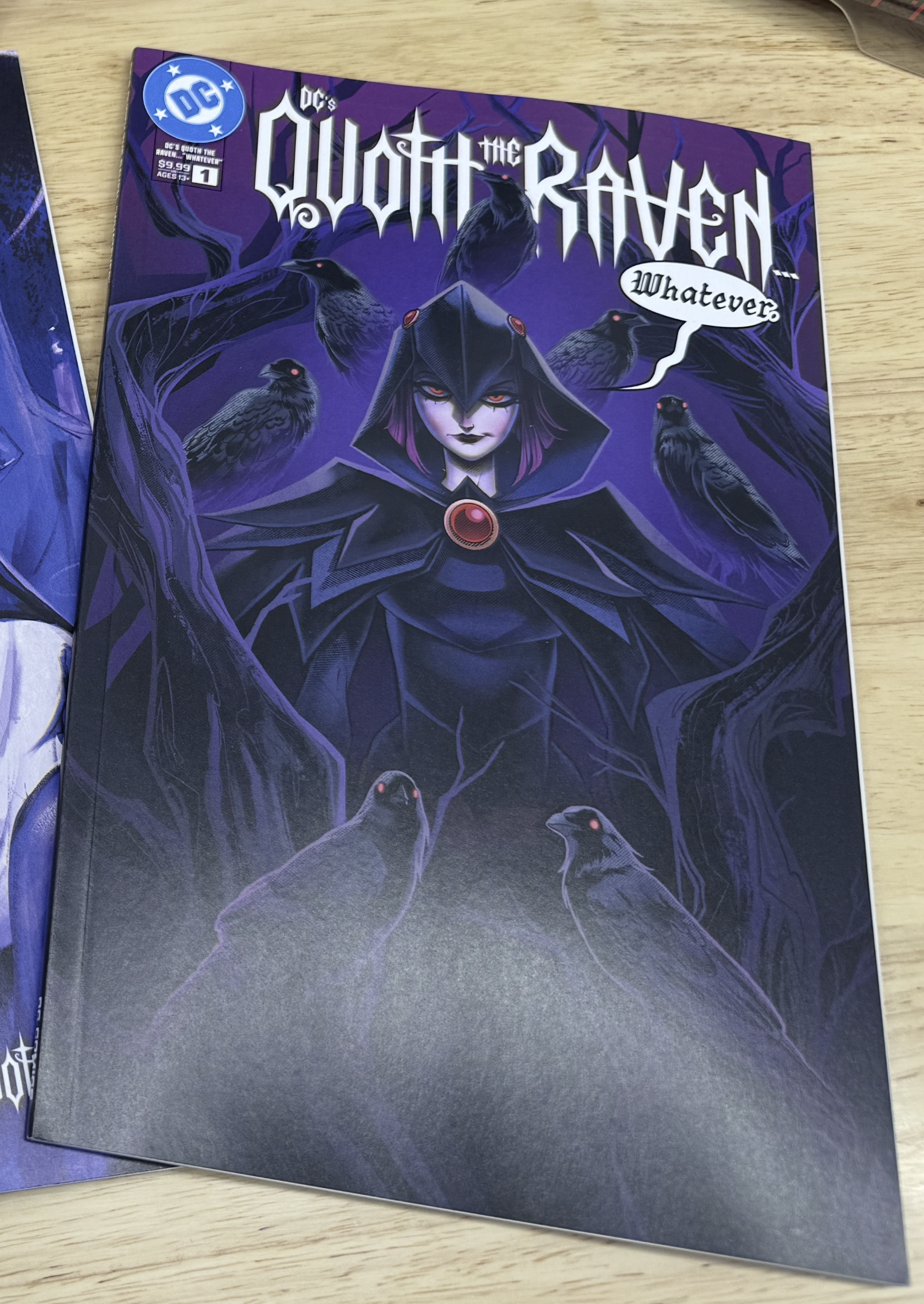 Halloween Comics: Quoth The Raven... Whatever!