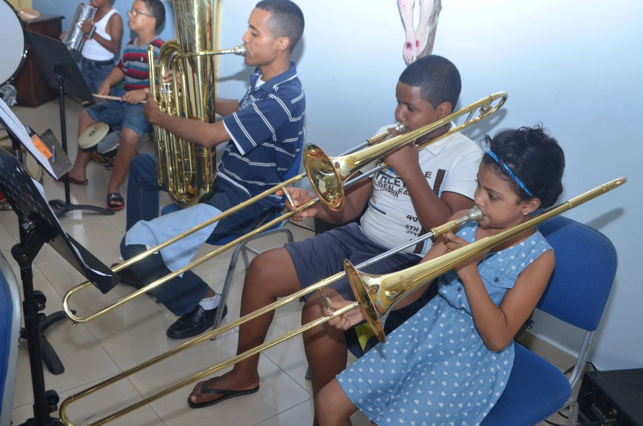 Experiences. Children International El Sistema program Dominican Republic
