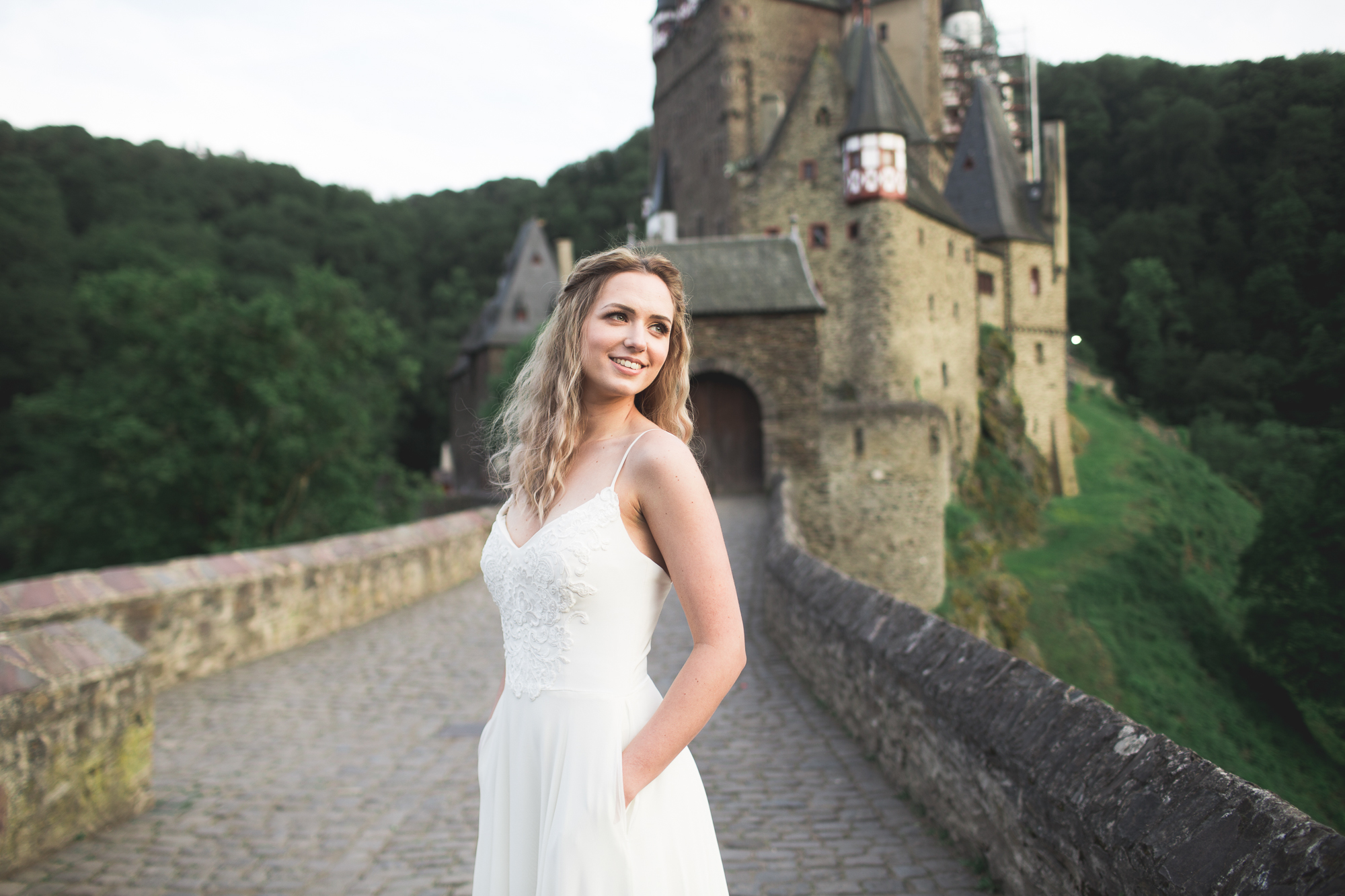 Burg Eltz | Bohemian Wedding Gown | Low Back Dress