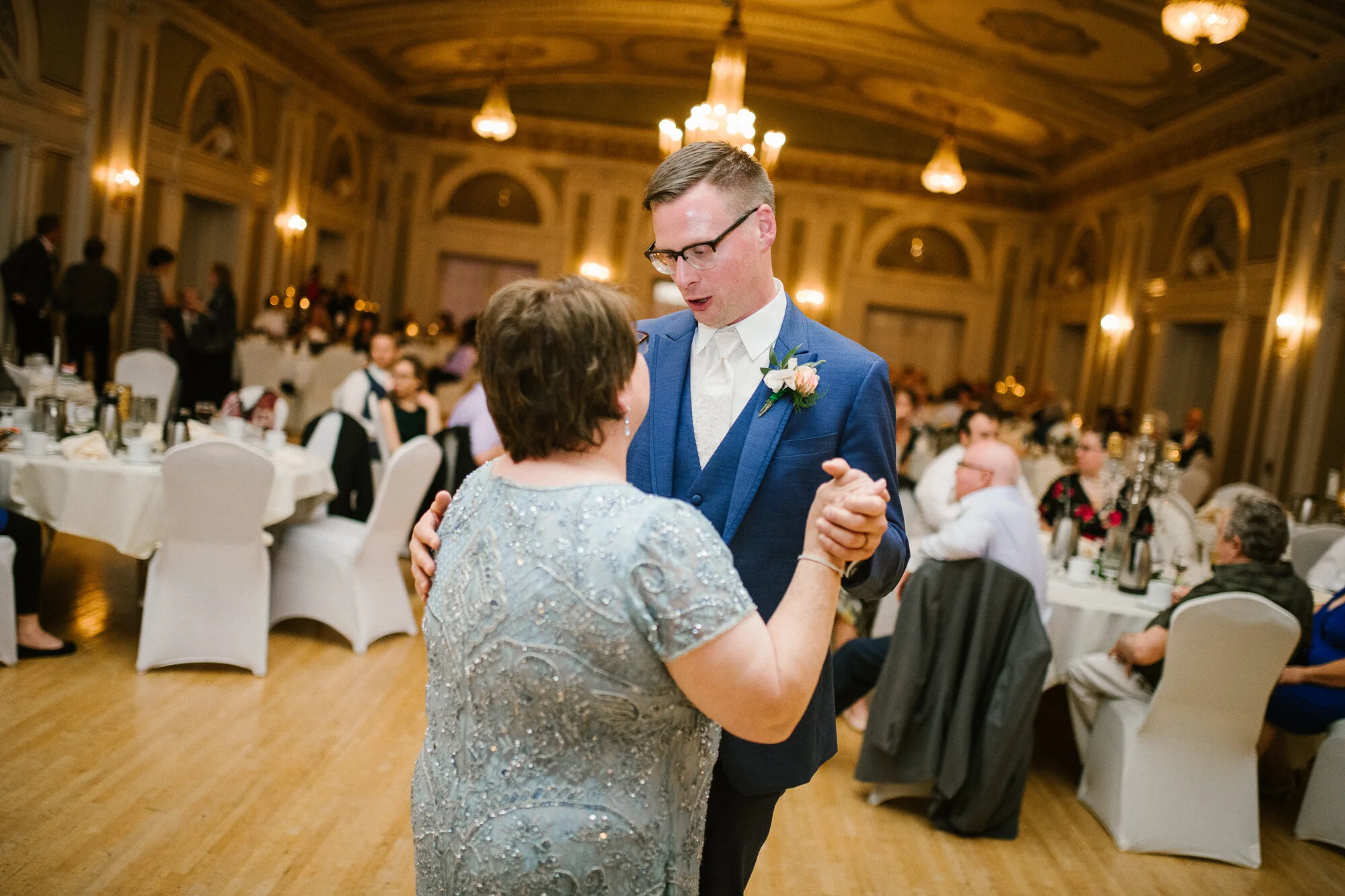 Jacqueline's Gown with Dramatic Bow Duluth Wedding Custom Wedding