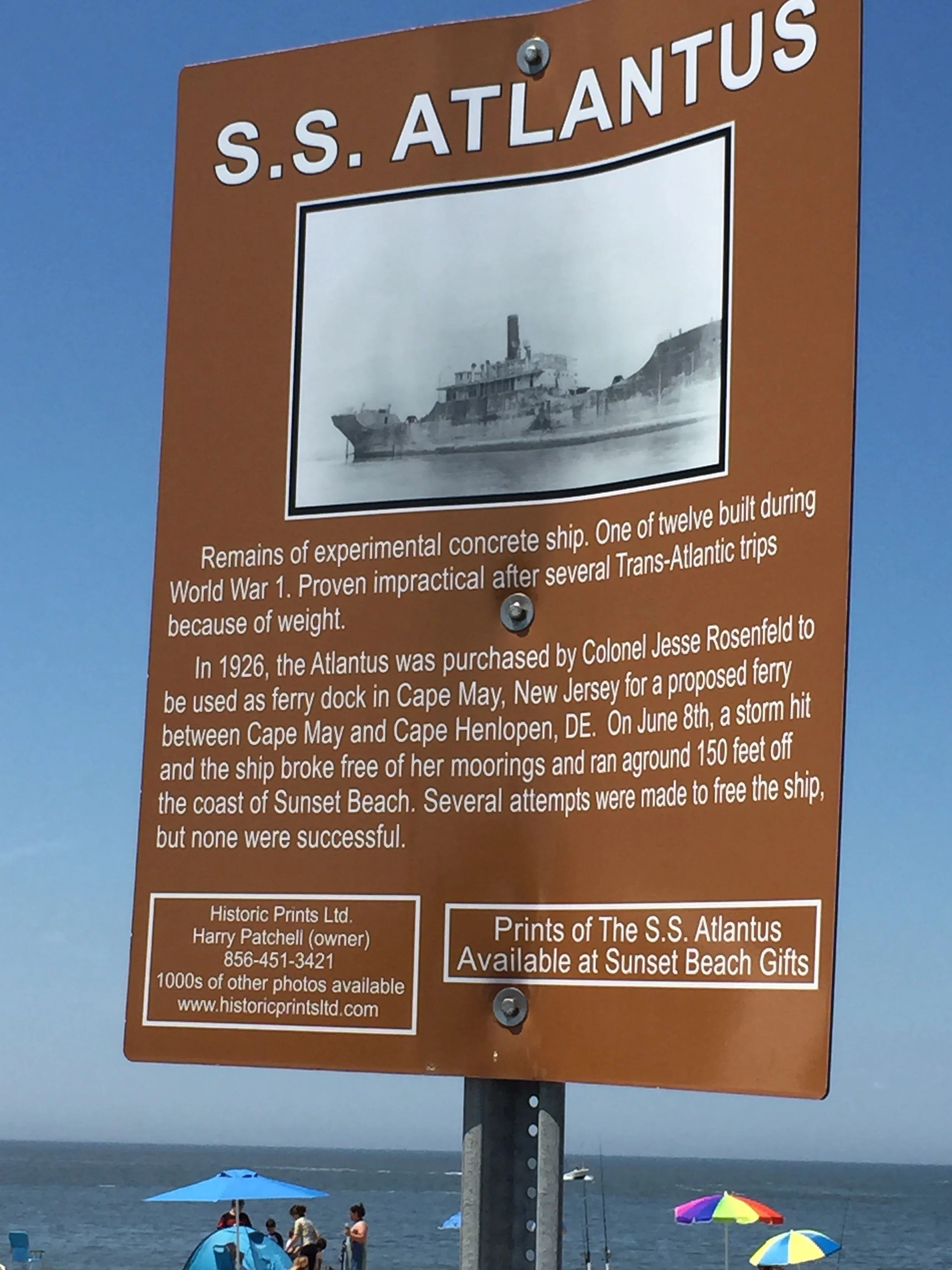 Sunken ship
