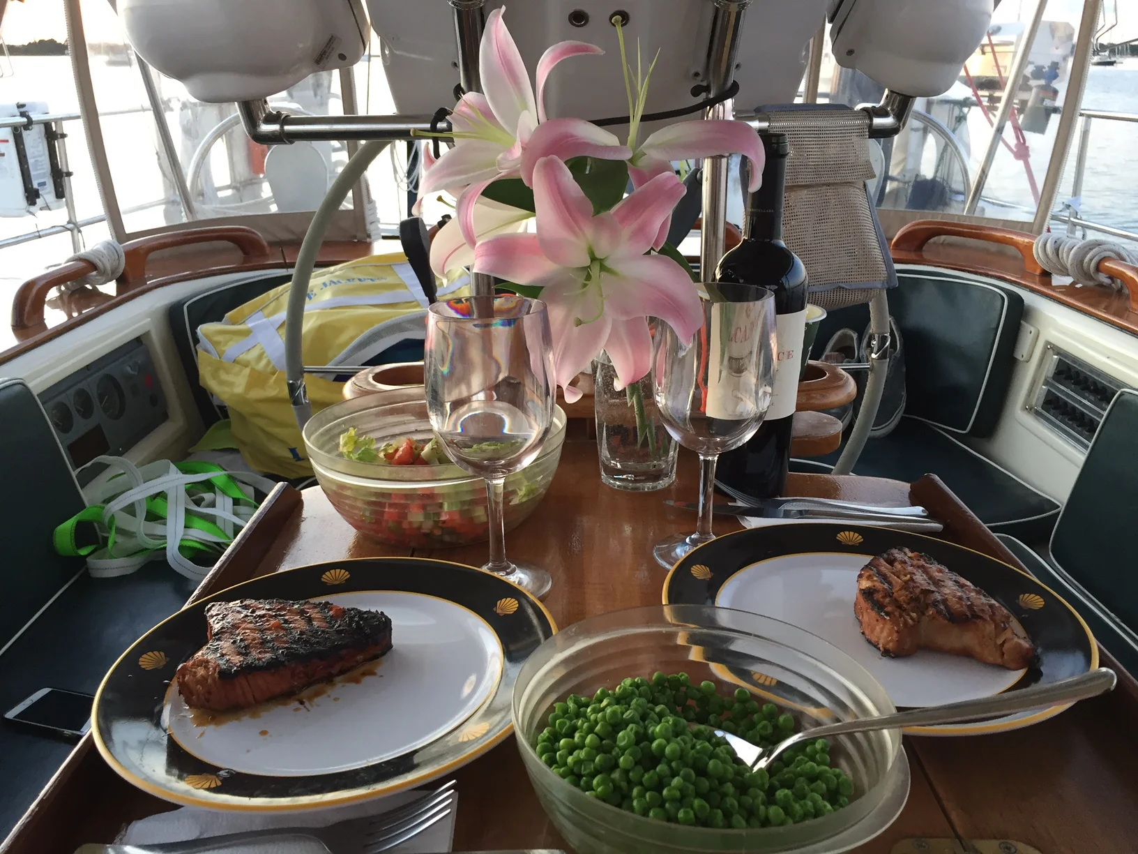 Dinner on Block Island.JPG