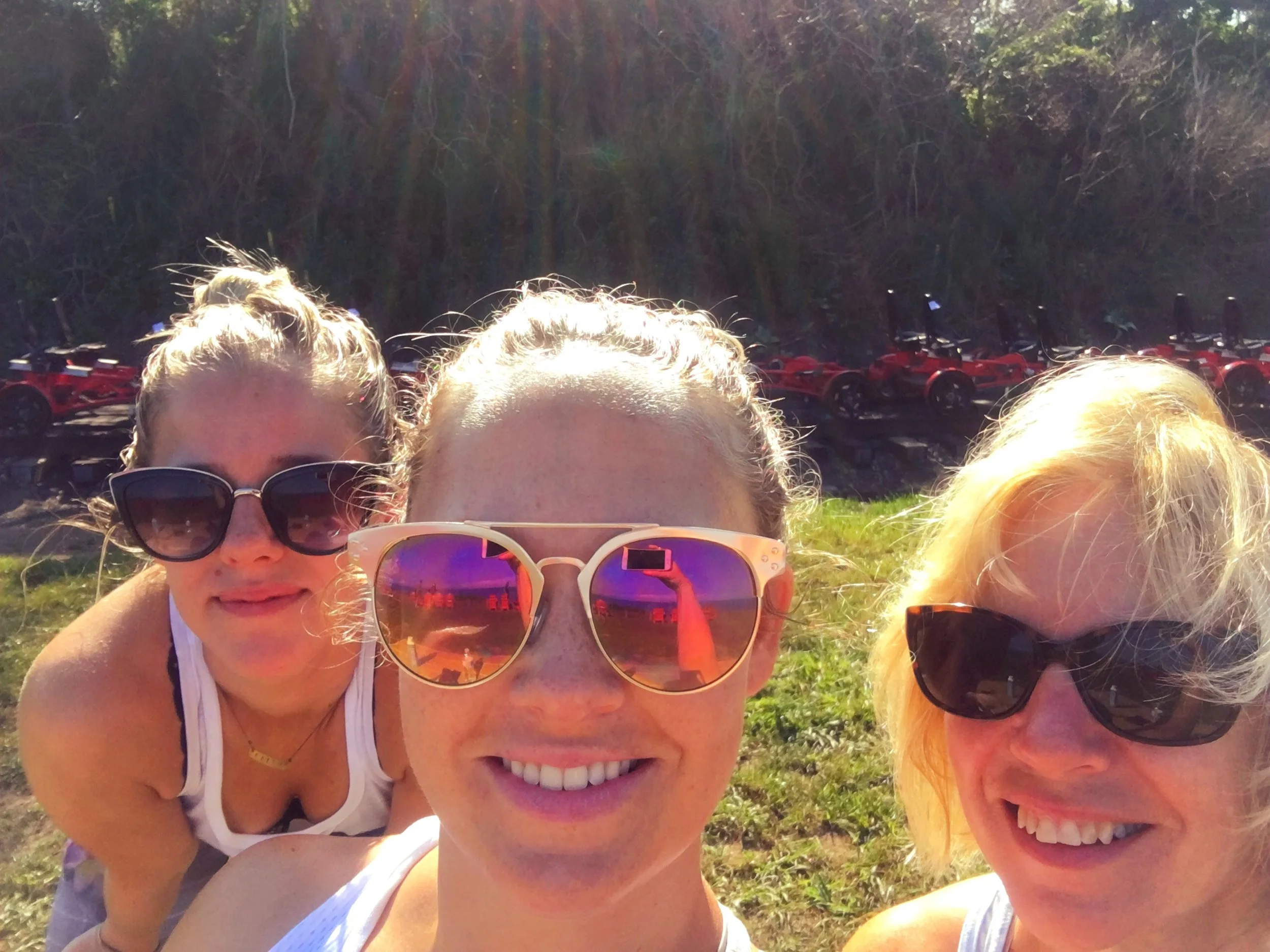 Selfie of Lindsay, Jess and Jae