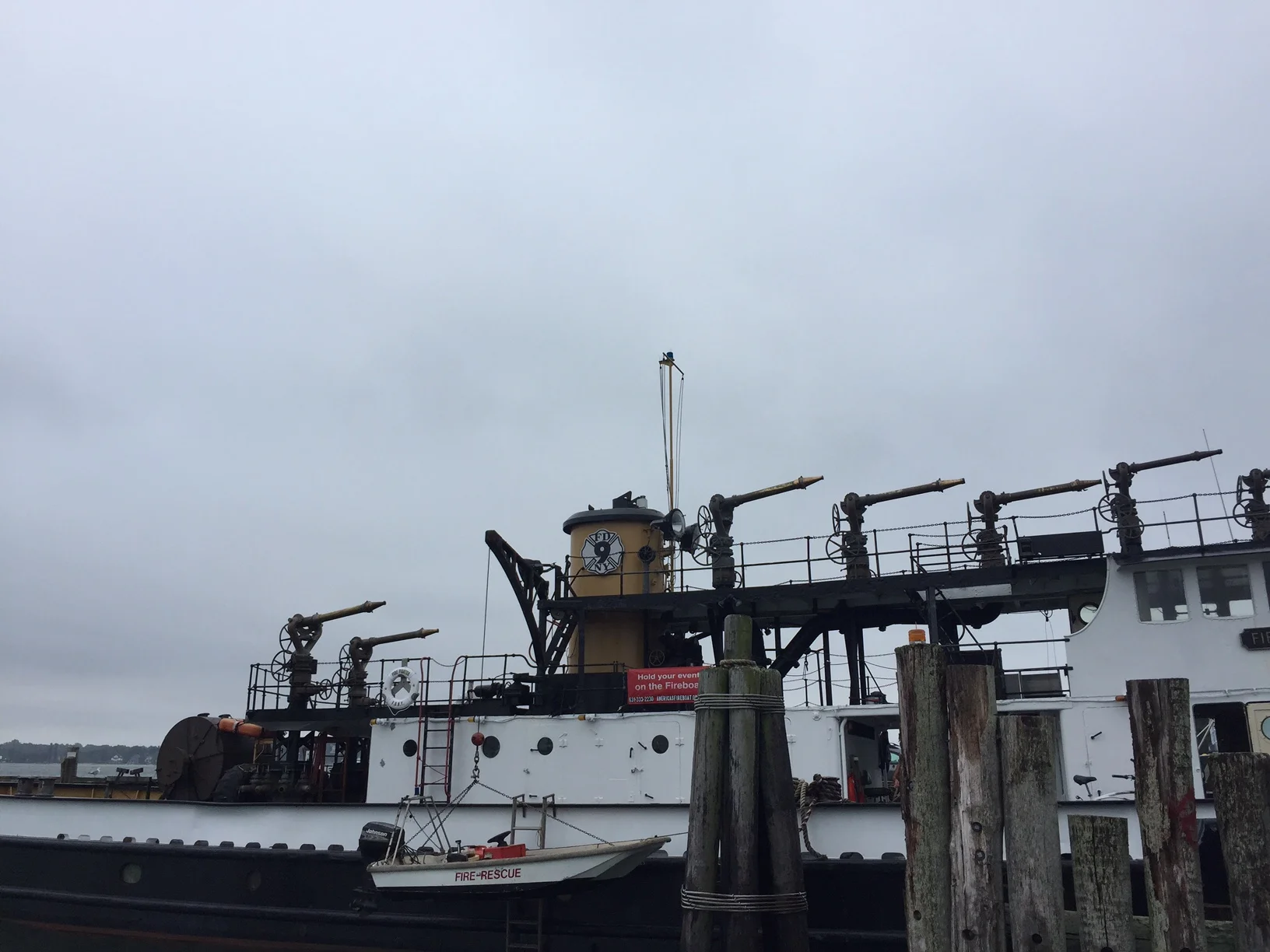  Old Fireboat. &nbsp;Can be rented for parties now. 