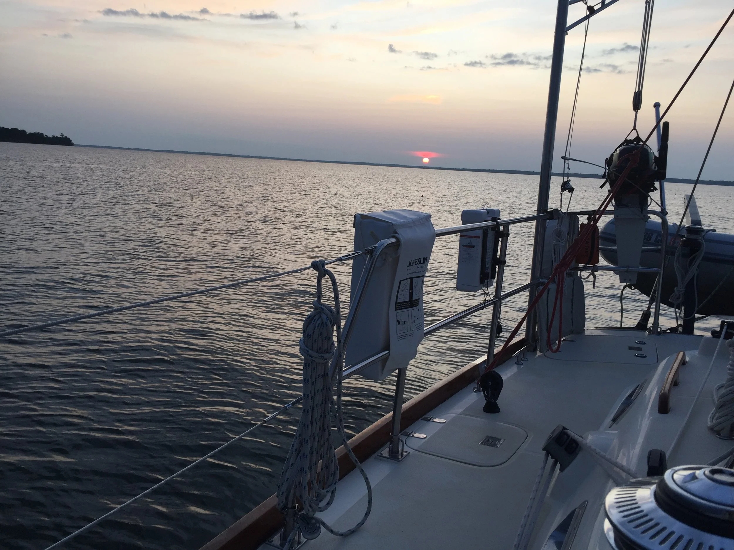  Last sunset before going home. 