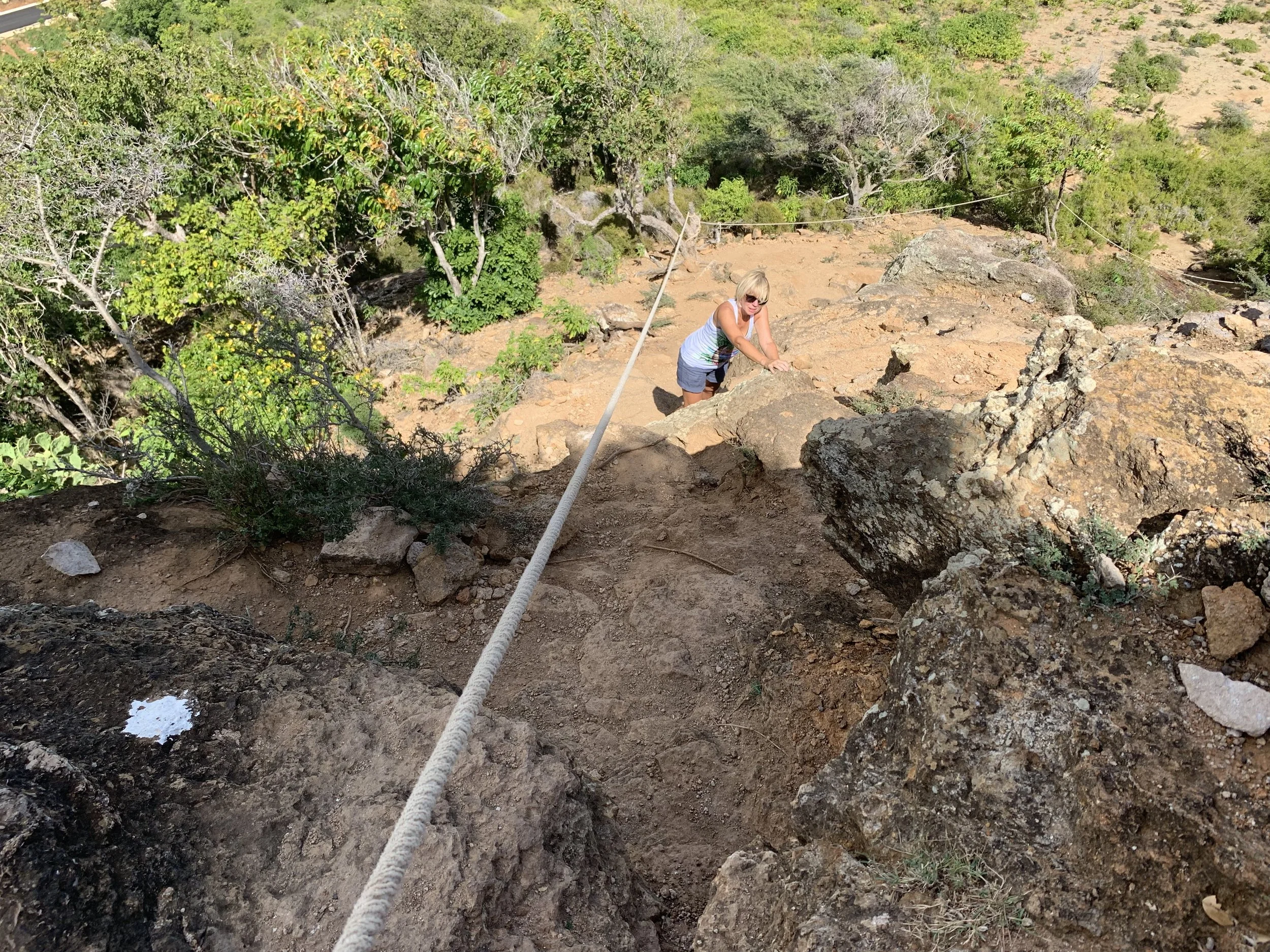 A hike across Antigua