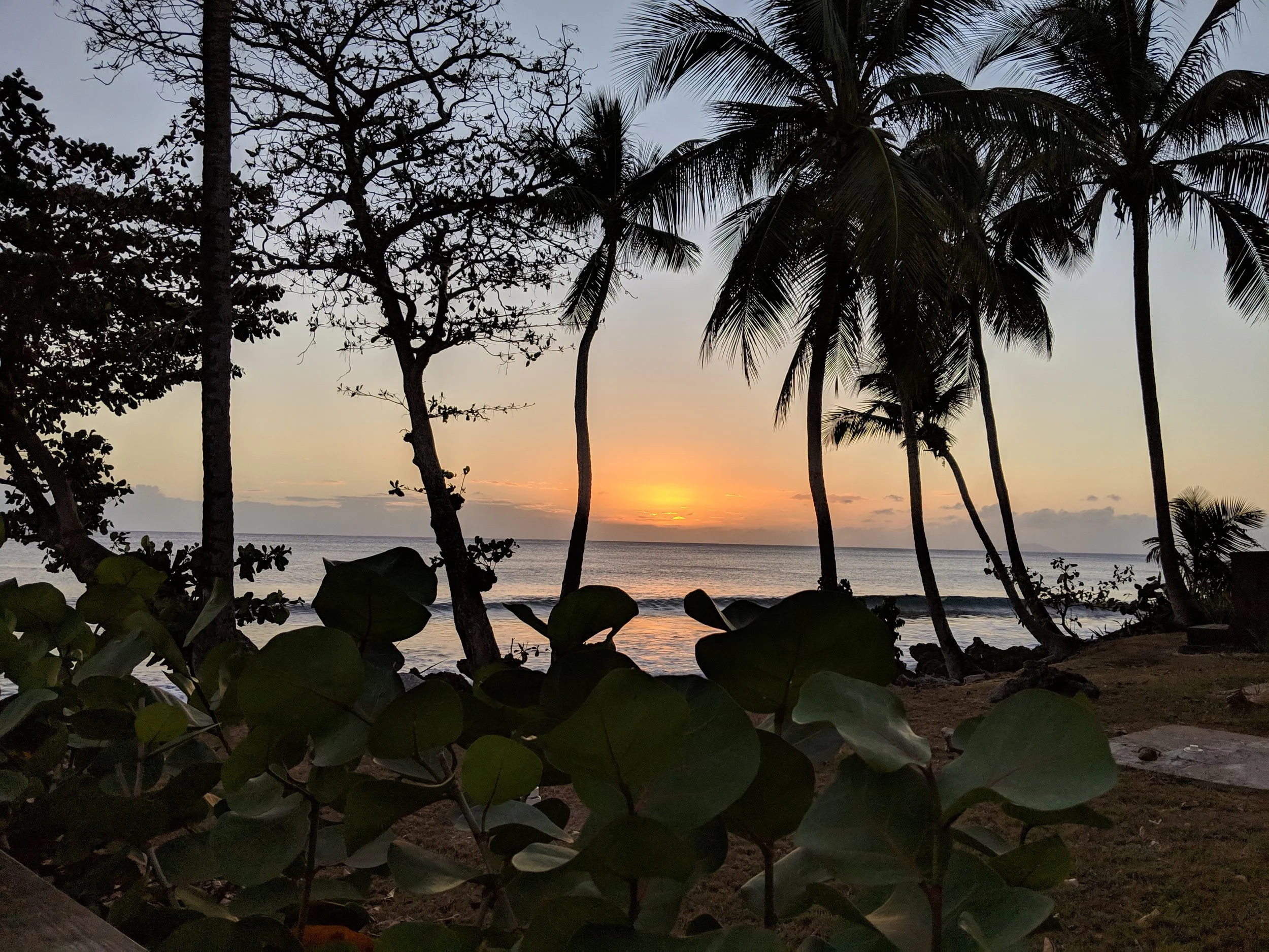 Wondrous sunset in Rincon