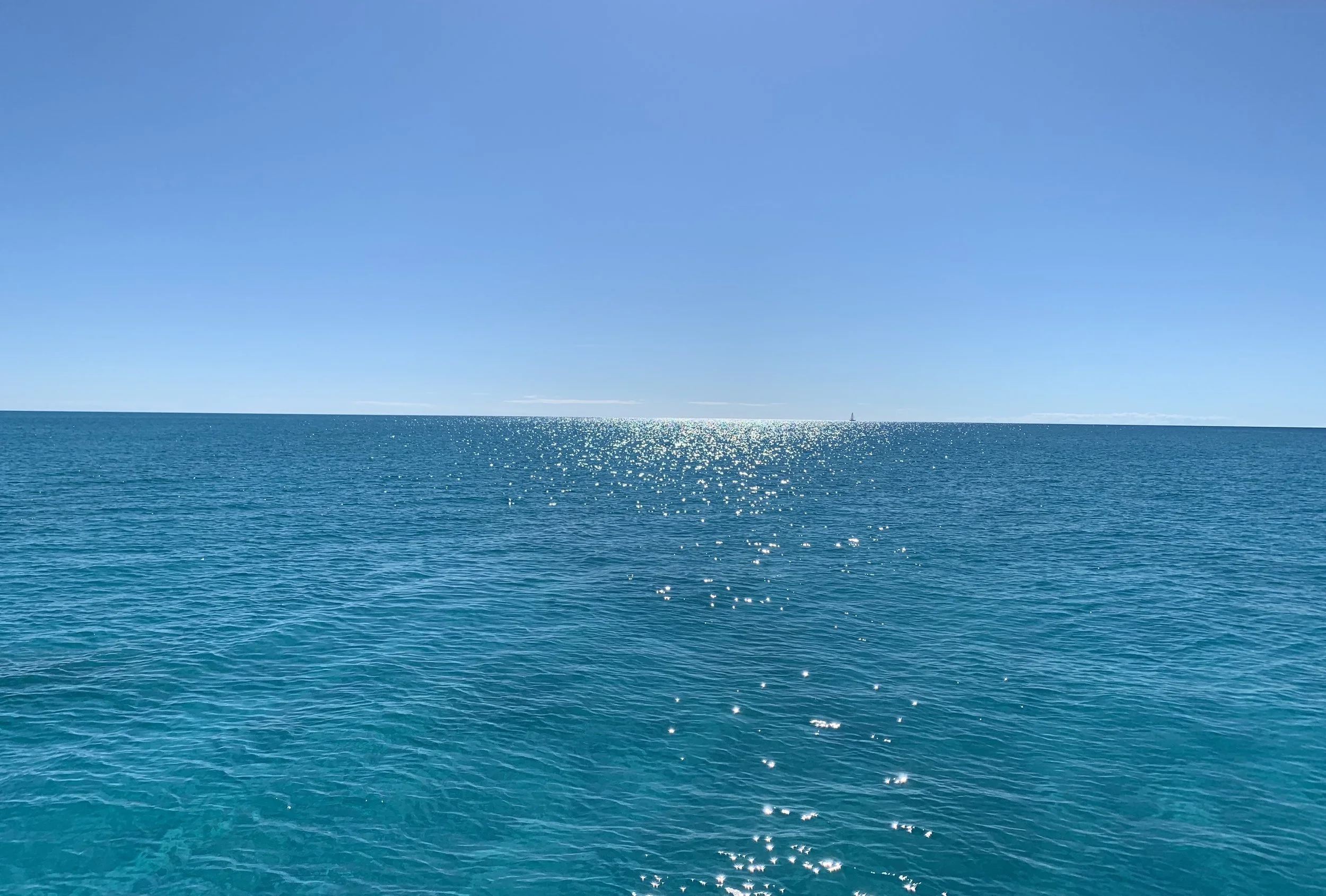 Sunlight on the water