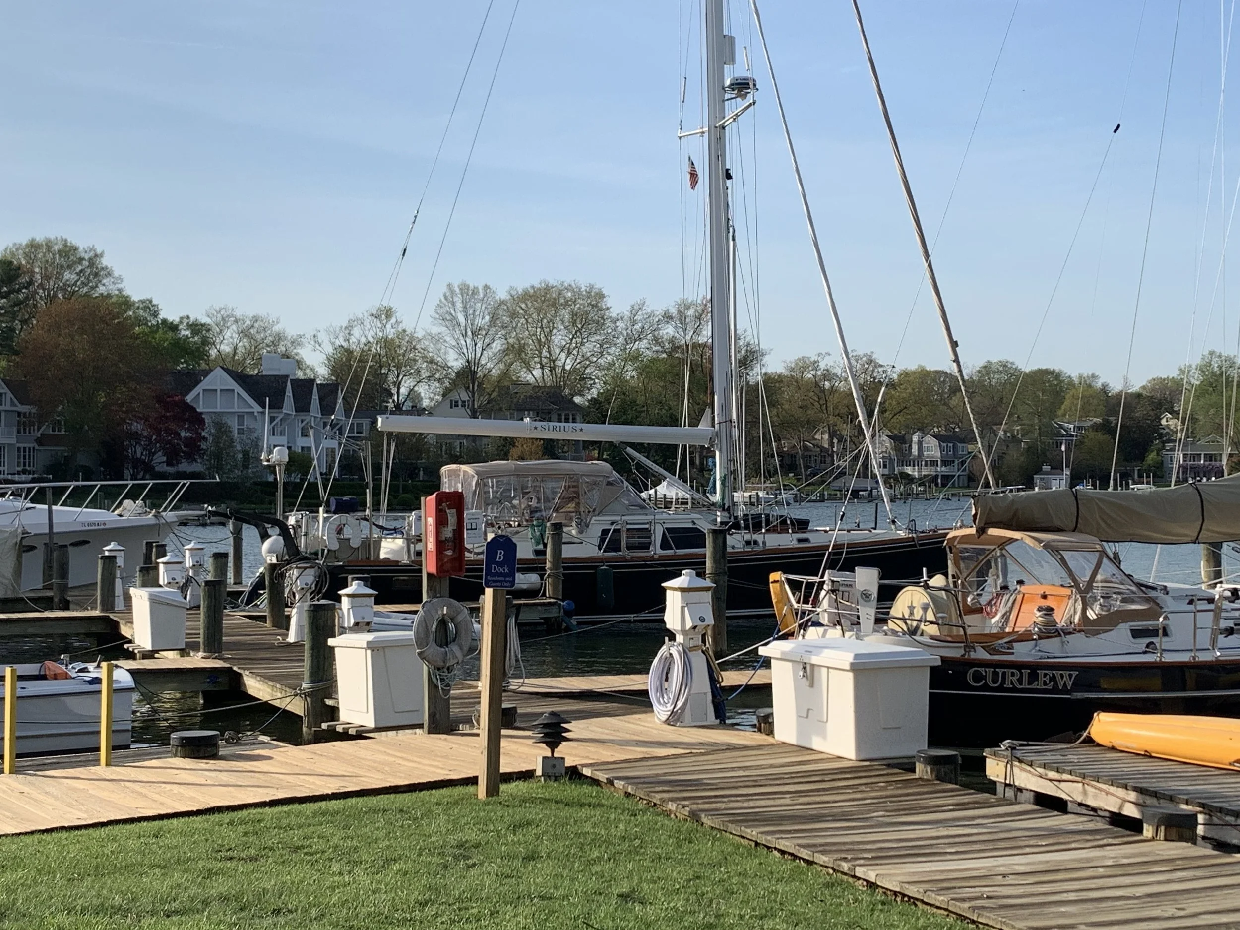 Sirius back home in Annapolis