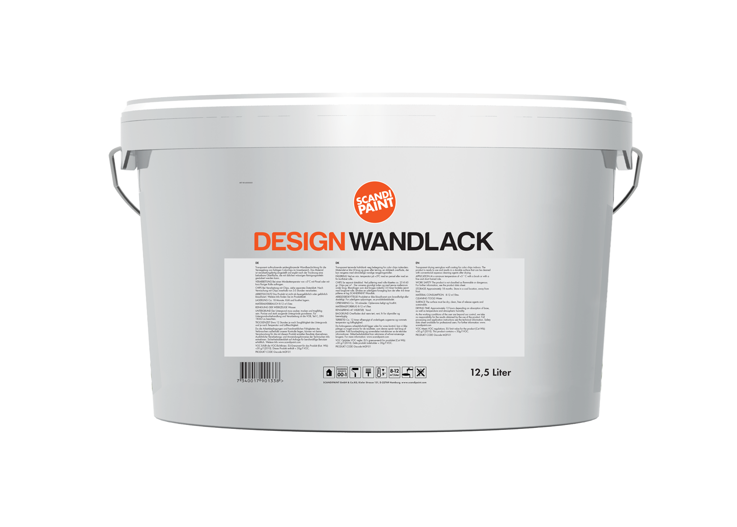 SCANDIPAINT DESIGN WANDLACK