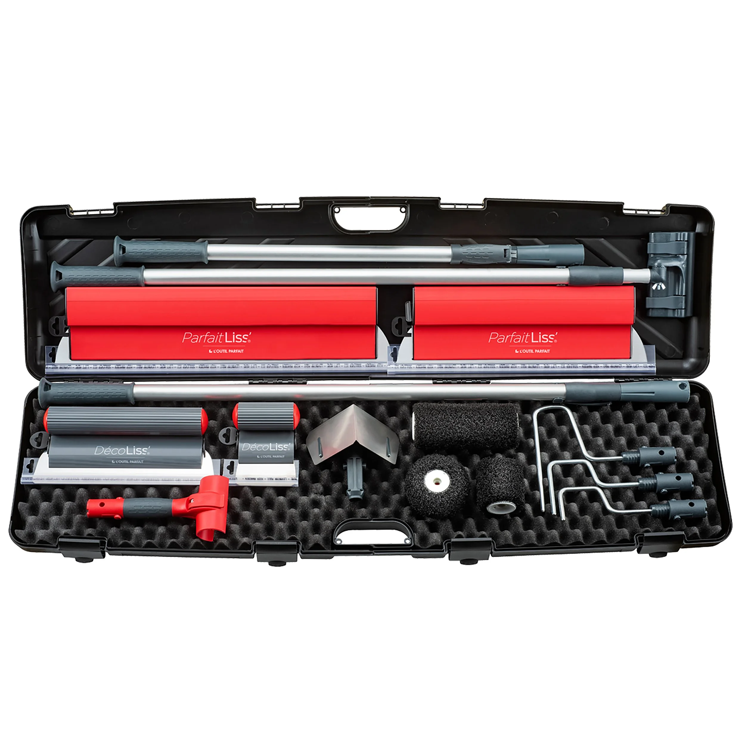L'OUTIL PARFAIT Verktygsset DecoLiss Fog och bredspackel Drywall Set 80508