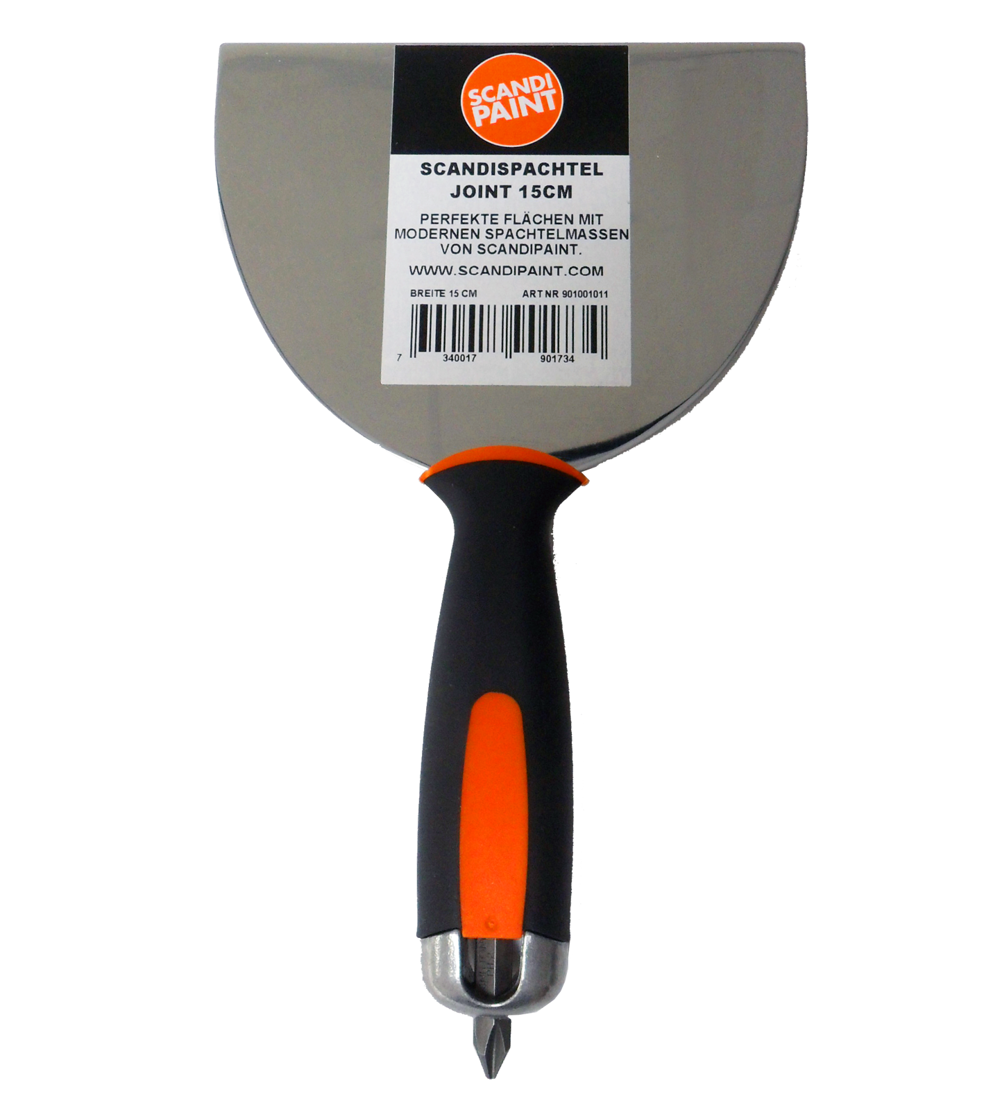 SCANDIPAINT ScandiSpackel Joint Rostfrittstål 15cm INOX med PH2 Bit
