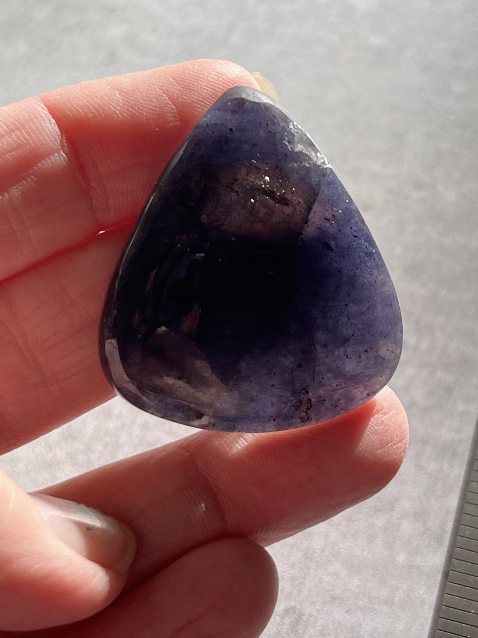 Iolite Teardrop XL